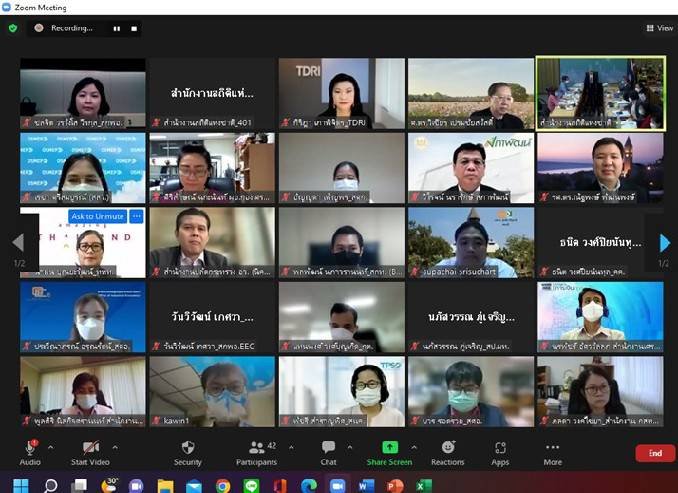 ประชุมคณะอนุกรรมการสถิติด้านเศรษฐกิจ ครั้งที่ 1/2565
