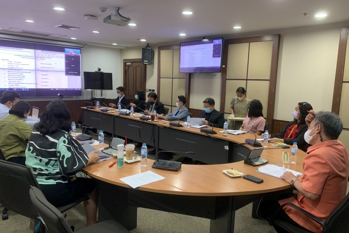 การประชุมคณะกรรมการบริหารข้อมูลข่าวสารของราชการในสำนักงานสถิติแห่งชาติ ครั้งที่ 2/2565