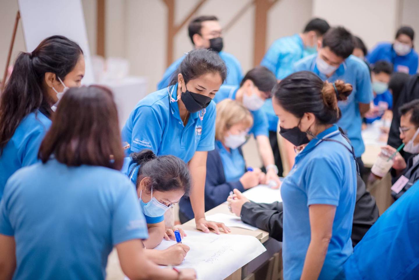 สรุปผลการดำเนินงานและนำเสนอผลข้อมูลพื้นฐานของสถานประกอบการ  โครงการสำมะโนธุรกิจและอุตสาหกรรม พ.ศ. 2565 ศูนย์ประชุมภาคกลาง จ.เพชรบุรี