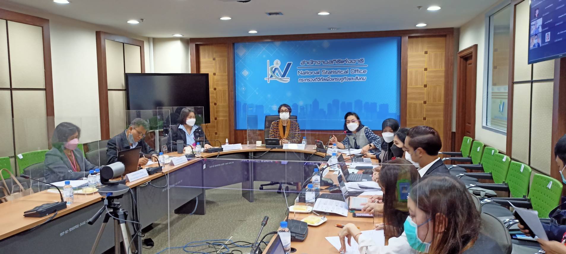 ประชุมคณะอนุกรรมการสถิติด้านสังคม ครั้งที่ 1/2565