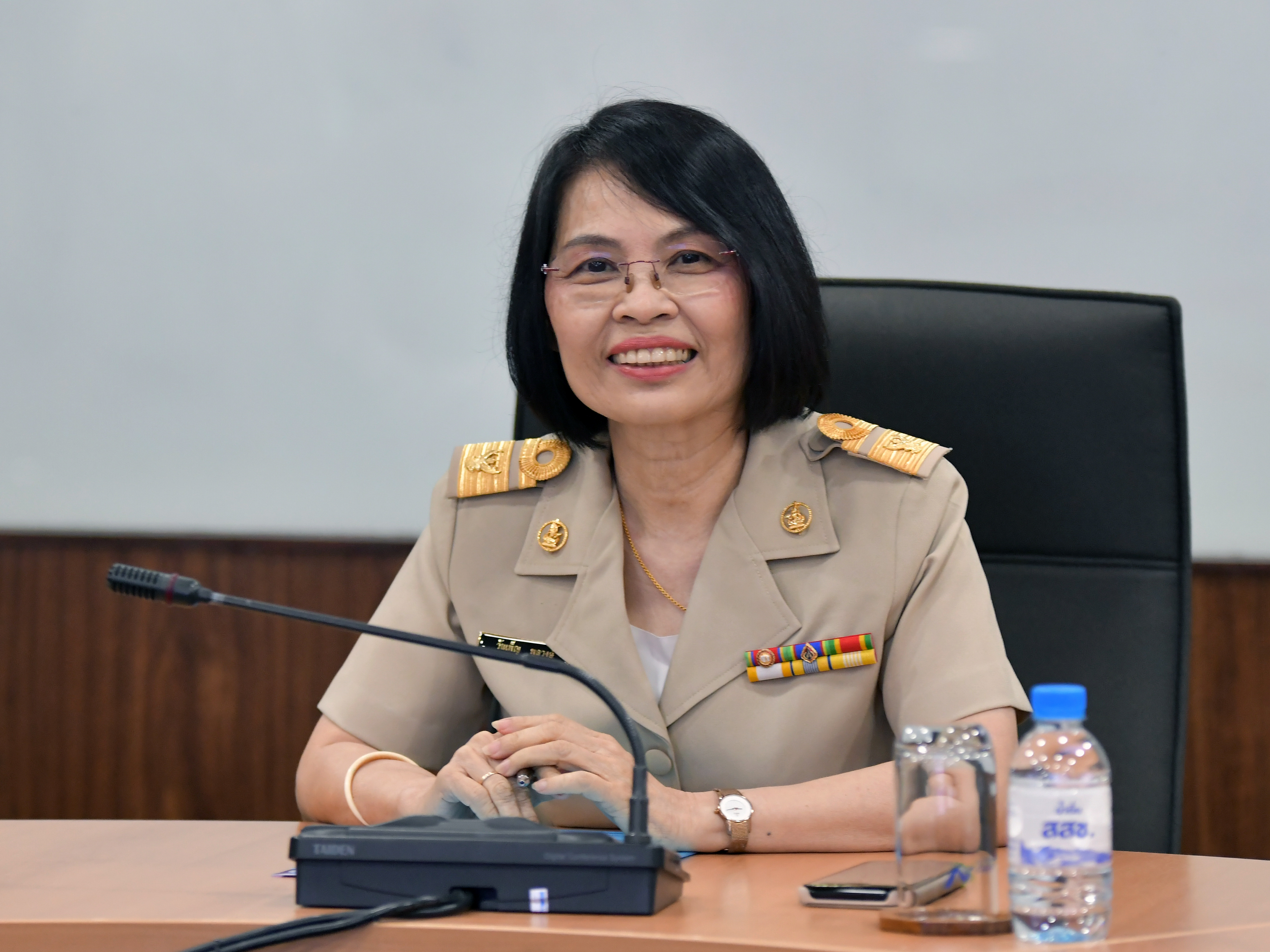 การประชุมโครงการสำรวจข้อมูลพื้นฐานด้านการเกษตรระดับหมู่บ้าน/ชุมชน พ.ศ. 2564 กลุ่มที่ ๑
