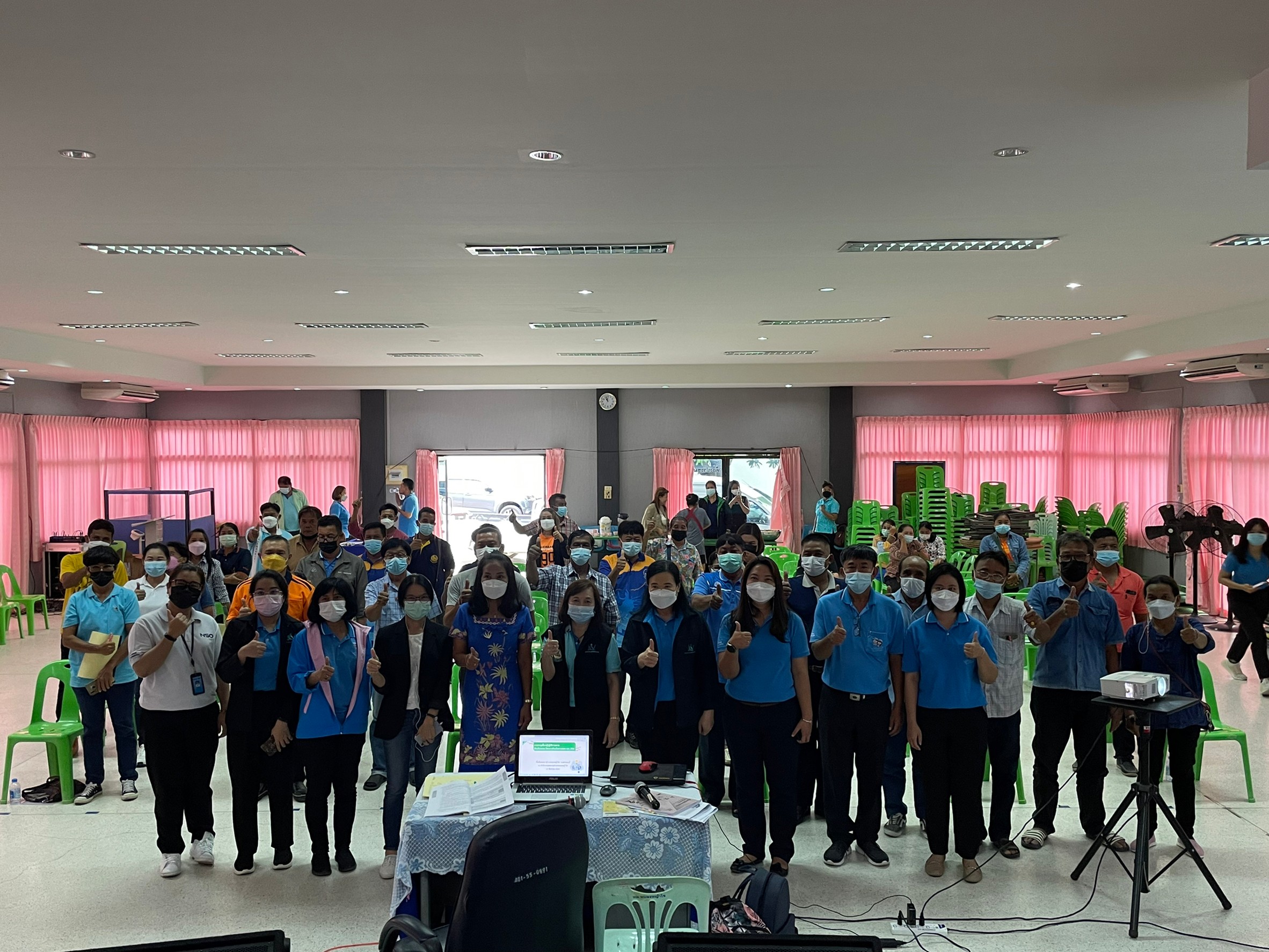 ตรวจเยี่ยมและสังเกตการณ์การปฏิบัติงานสนามสำมะโนทดลอง โครงการสำมะโนการเกษตร พ.ศ. 2566 (พื้นที่ทดลอง 1)