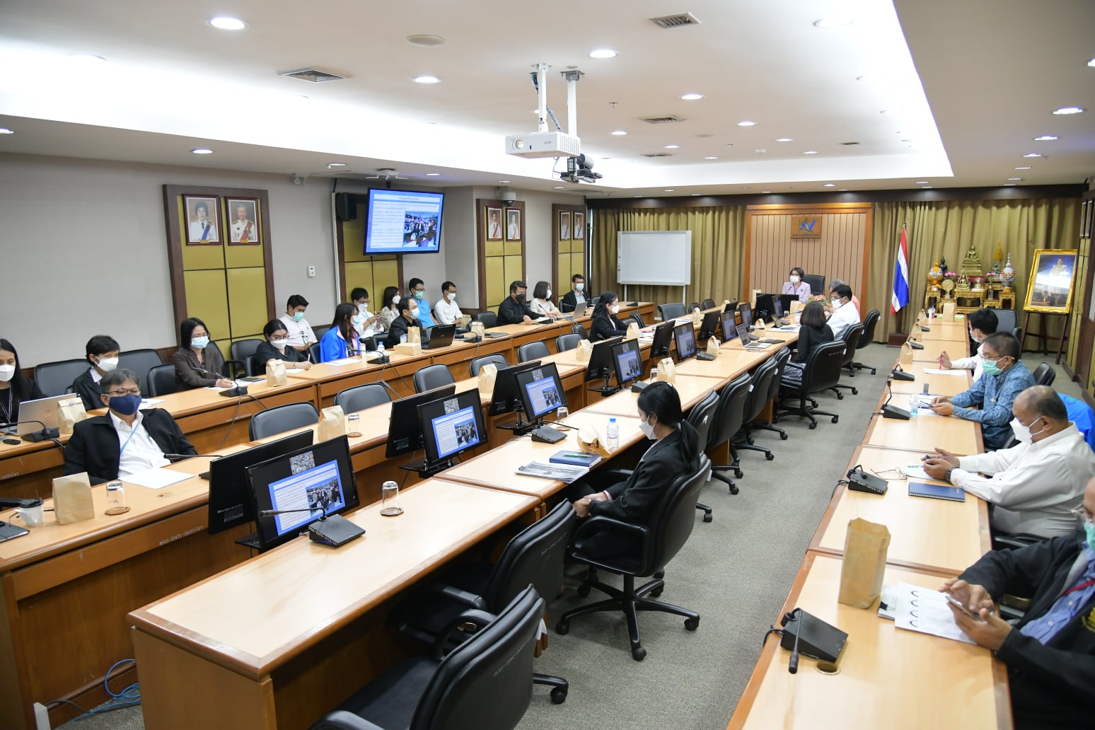 การประชุมแผนการดำเนินงานระหว่างสำนักงานสถิติแห่งชาติกับสำนักงานสถิติจังหวัด ครั้งที่ 3/2565 ผ่านระบบ Video Conference และระบบ Yealink