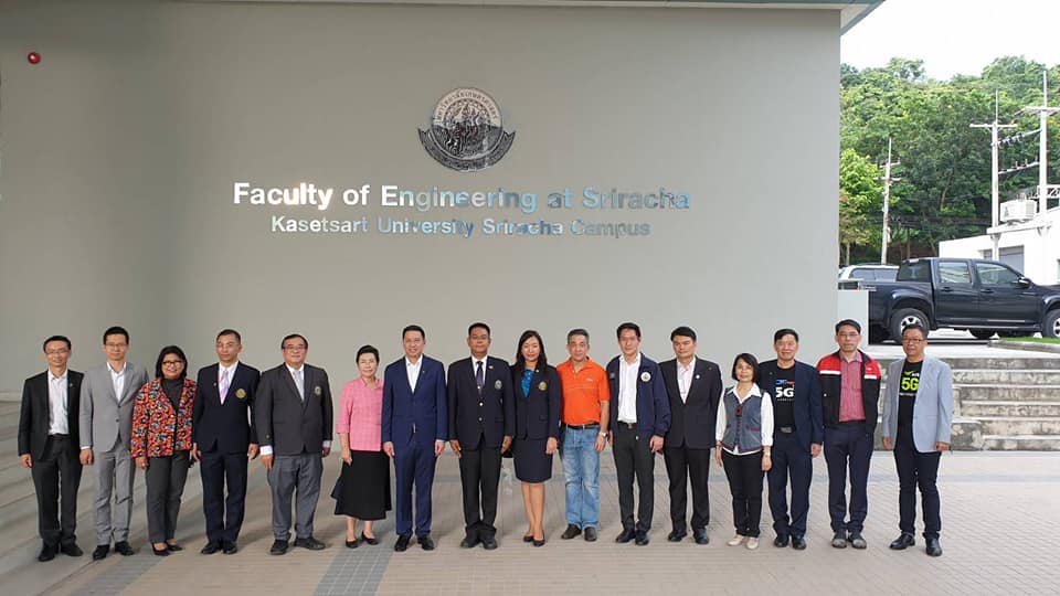 รมว.ดีอีเอส พร้อมคณะผู้บริหารกระทรวงฯ เยี่ยมชมโครงการต่างๆ ​ในเขต อ.ศรีราชา จ.ชลบุรี
