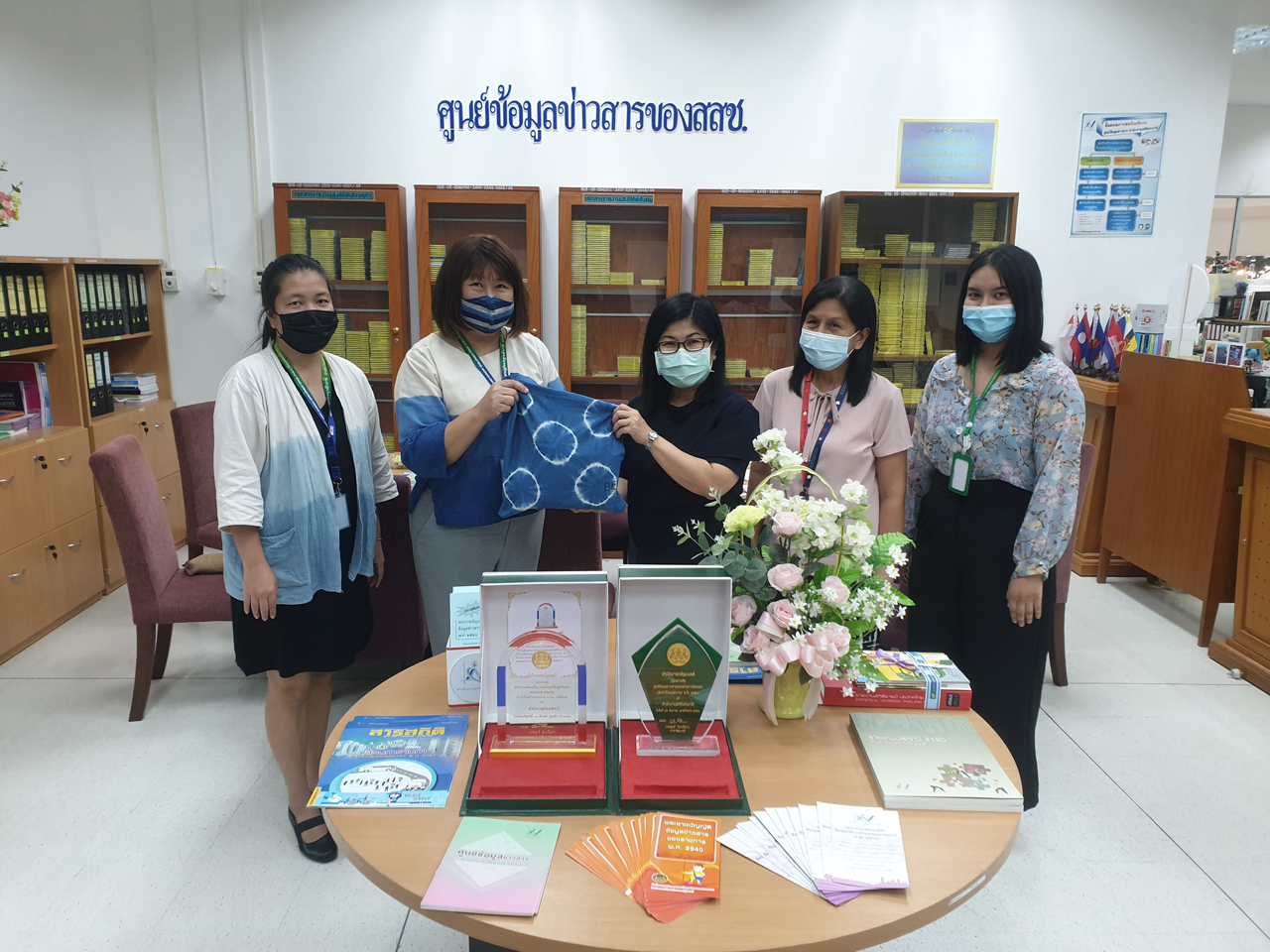 คณะทำงานศูนย์ข้อมูลข่าวสารของ BEDO เข้าศึกษาดูงาน ศูนย์ข้อมูลข่าวสารของราชการ สำนักงานสถิติแห่งชาติ