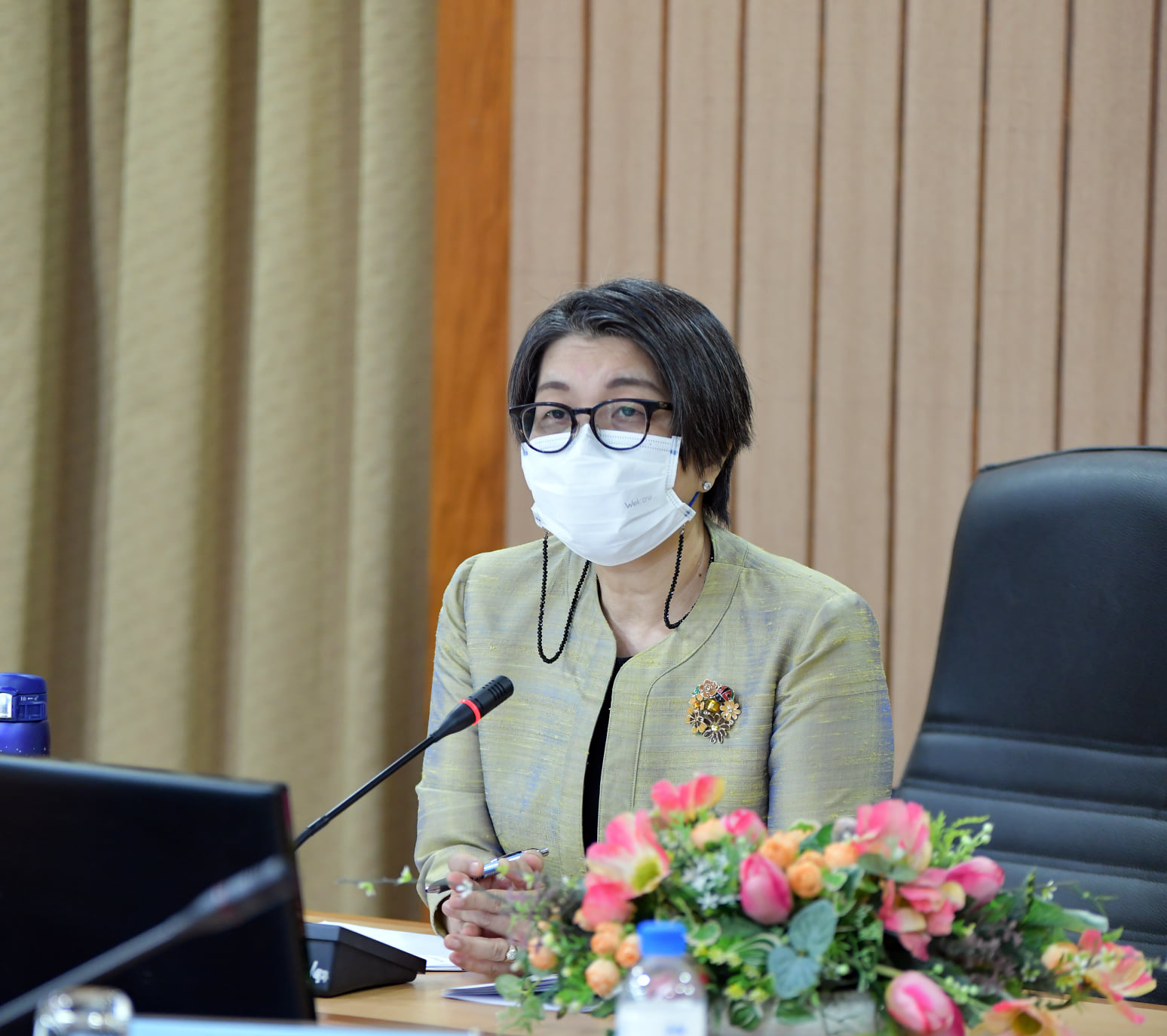 การประชุมหารือเพื่อกำหนดกิจกรรมในการดำเนินงานร่วมกัน ระหว่างสำนักงานสถิติแห่งชาติ กับ GISTDA สำนักงานพัฒนาเทคโนโลยีอวกาศและภูมิสารสนเทศ (องค์การมหาชน)