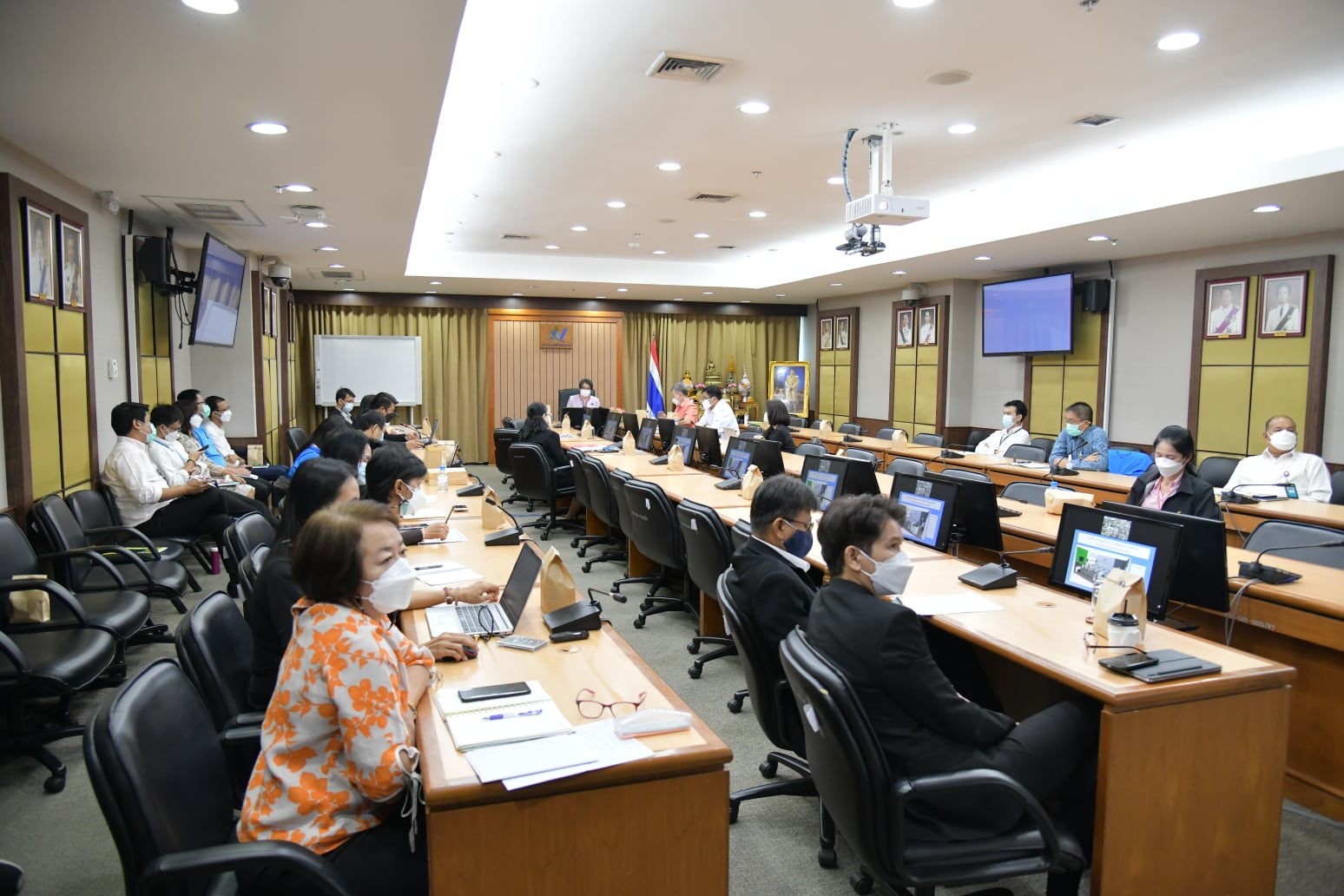 การประชุมแผนการดำเนินงานระหว่างสำนักงานสถิติแห่งชาติกับสำนักงานสถิติจังหวัด ครั้งที่ 3/2565 ผ่านระบบ Video Conference และระบบ Yealink