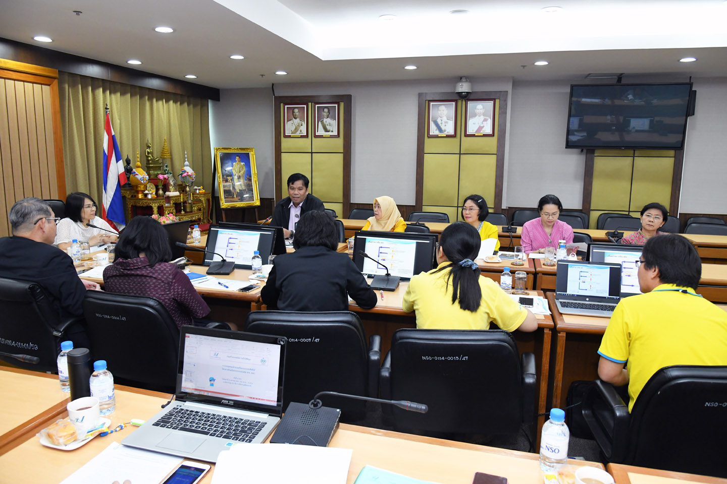 คณะทำงานเตรียมงานประชาสัมพันธ์โครงการ สปค.๖๓ ครั้งที่ ๒๒๕๖๓