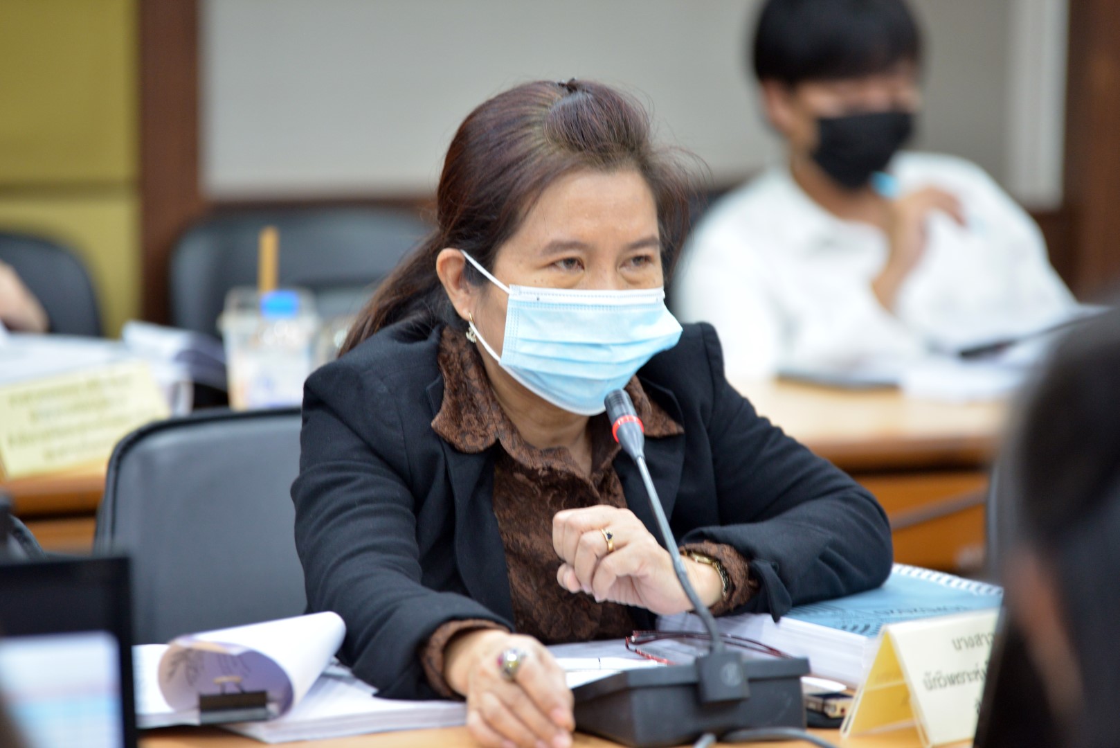 การประชุมการนำเสนอและรับฟังข้อคิดเห็นที่มีต่อร่างมาตรฐาน การนำเสนอสถิติและการผลิตสถิติ