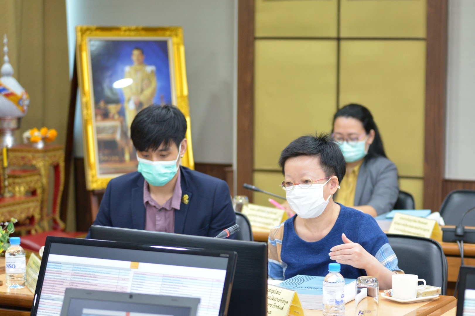 การประชุมการนำเสนอและรับฟังข้อคิดเห็นที่มีต่อร่างมาตรฐาน การนำเสนอสถิติและการผลิตสถิติ