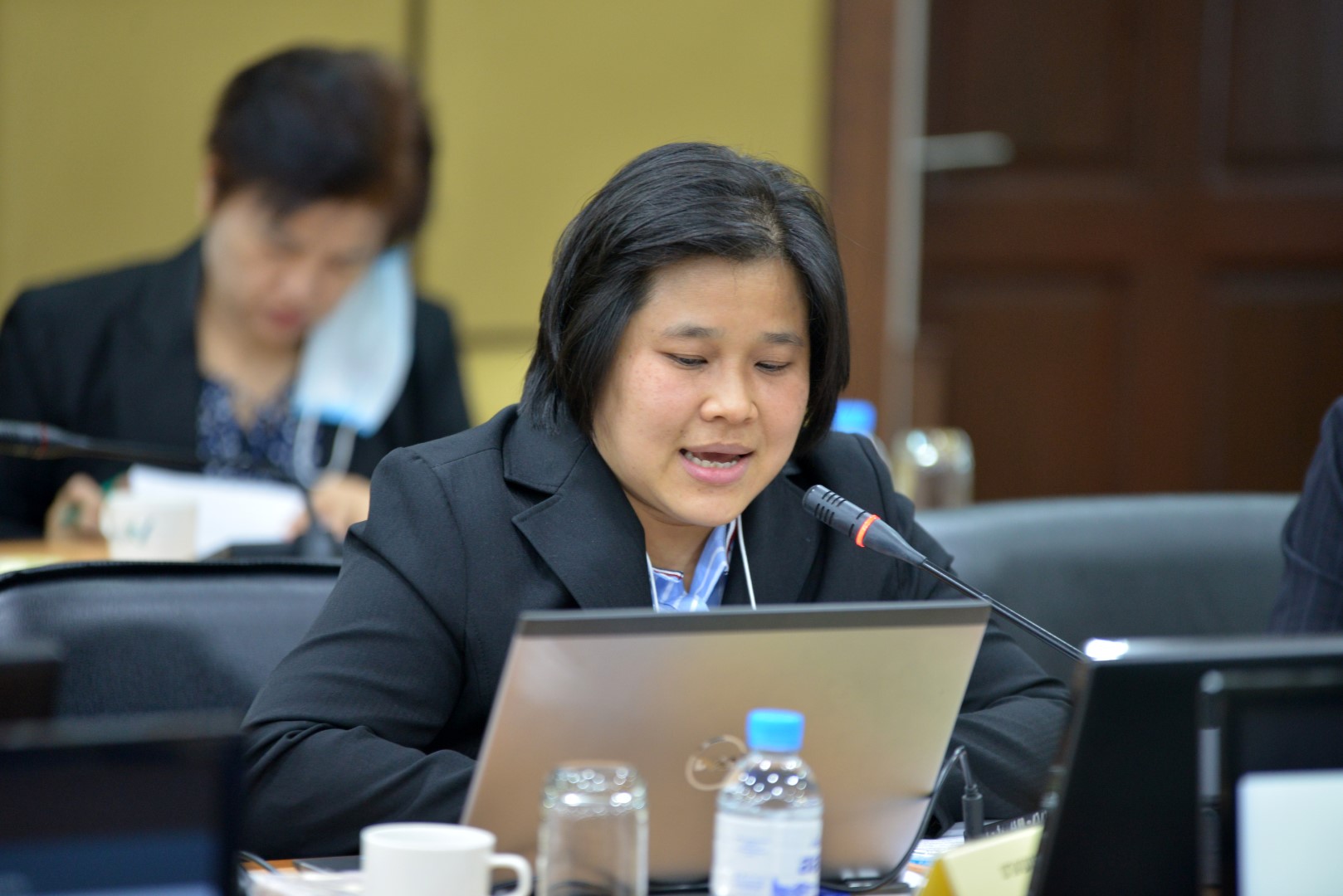 การประชุมการนำเสนอและรับฟังข้อคิดเห็นที่มีต่อร่างมาตรฐาน การนำเสนอสถิติและการผลิตสถิติ