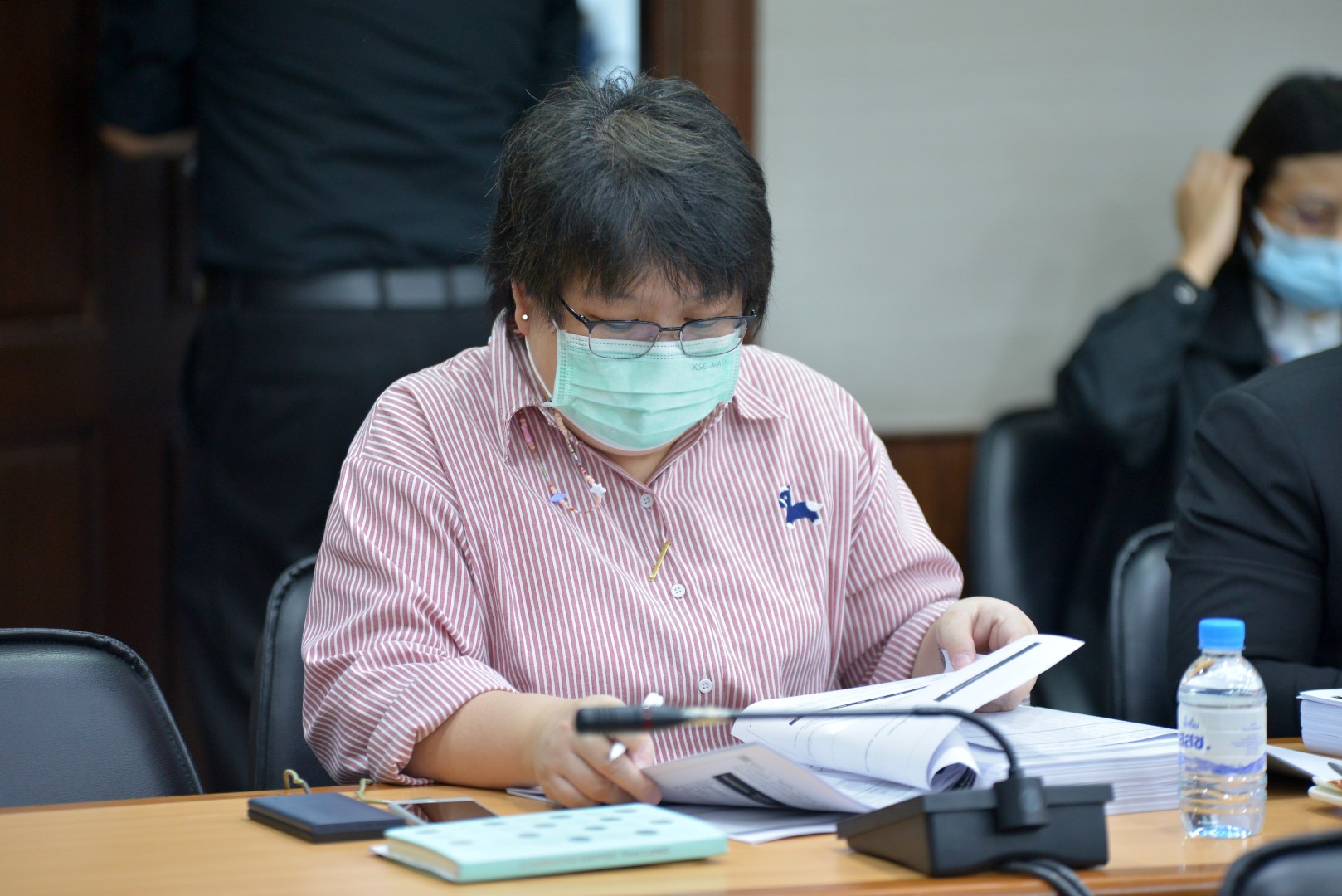 การประชุมการนำเสนอและรับฟังข้อคิดเห็นที่มีต่อร่างมาตรฐาน การนำเสนอสถิติและการผลิตสถิติ