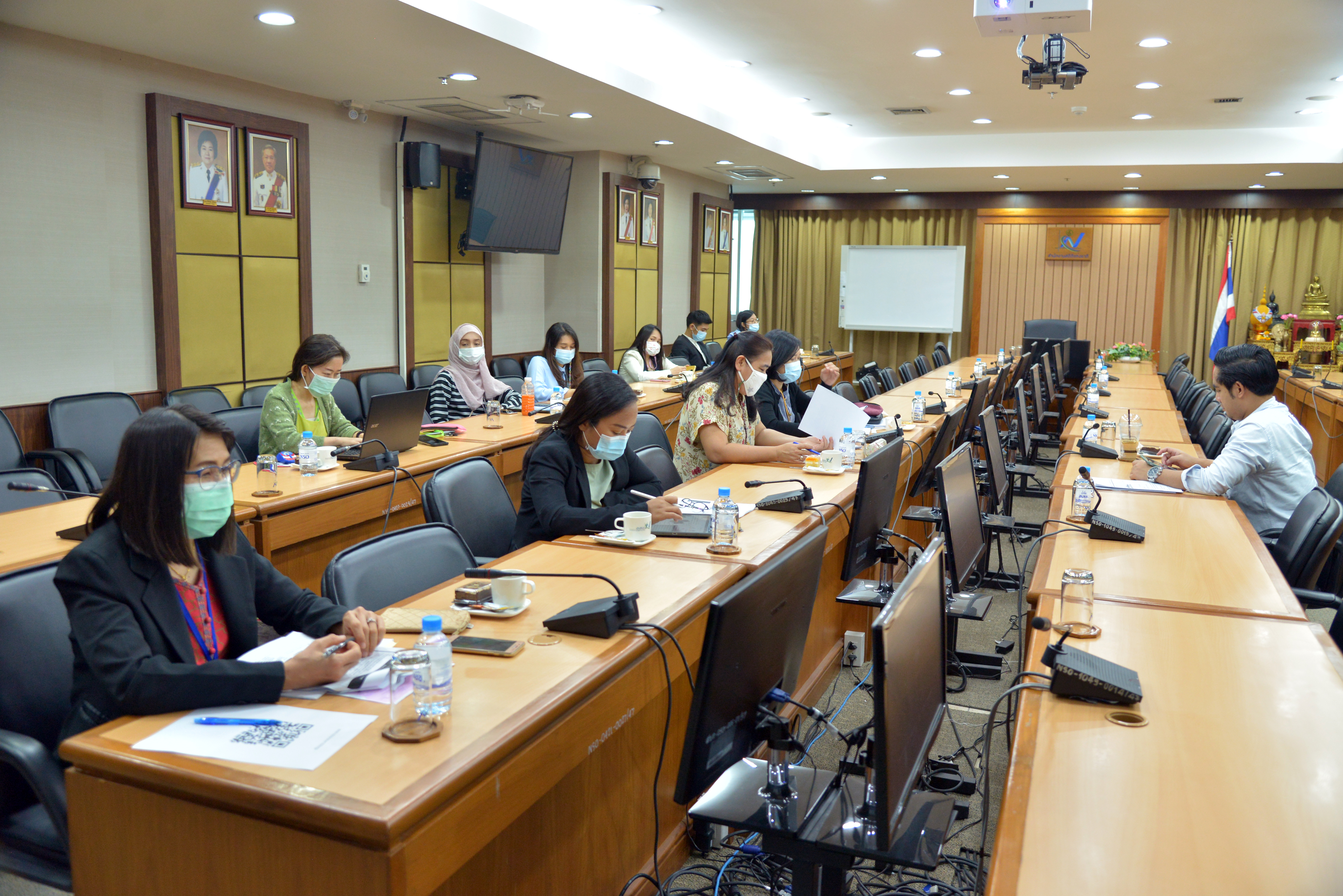 การประชุมคณะอนุกรรมการการพัฒนาคุณภาพและมาตรฐานสถิติ ครั้งที่ 1/2564