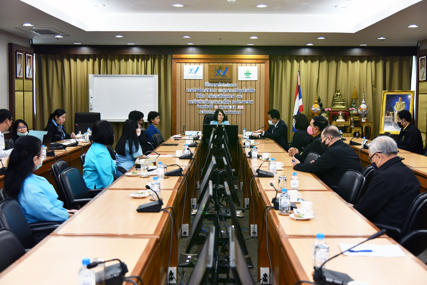 สำนักงานสถิติแห่งชาติ ร่วมกับ สถาบันบริหารจัดการธนาคารที่ดิน ร่วมมือบูรณาการข้อมูลด้านที่ดินตอบสนองนโยบายรัฐฯ ช่วยหลือที่ดินทำกินเกษตรกร