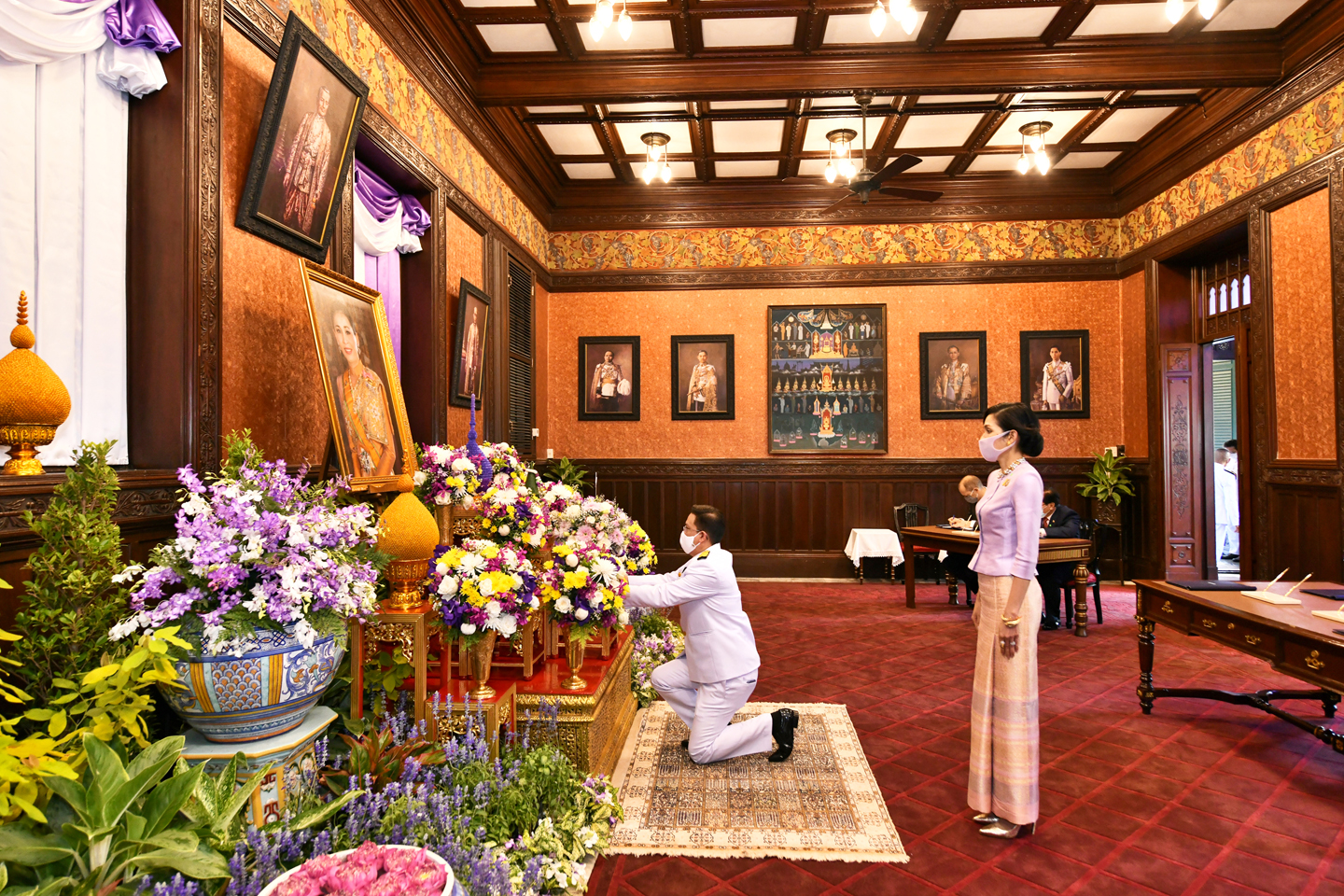 พิธีลงนามถวายพระพร