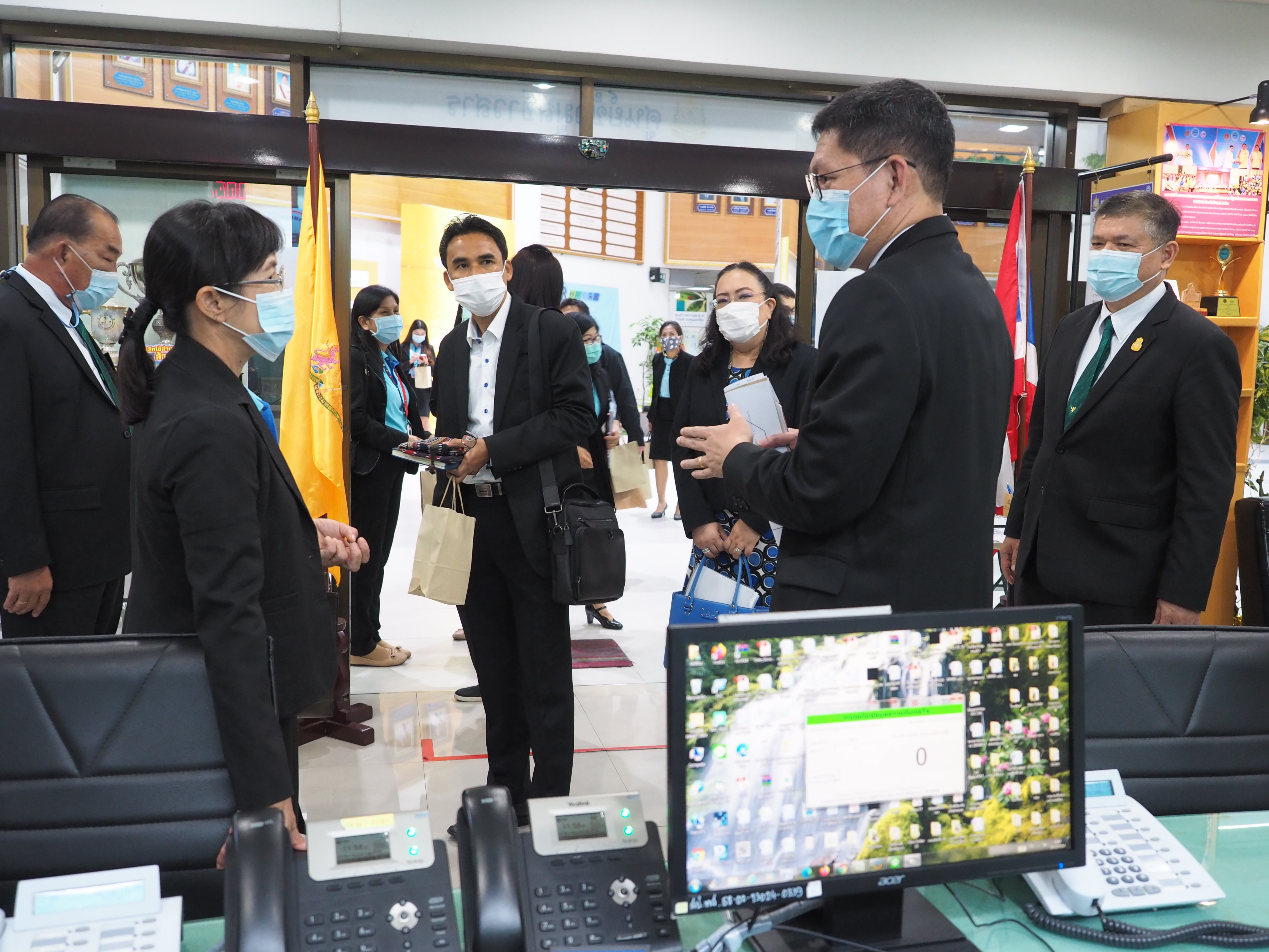 ศึกษาดูงานศูนย์ข้อมูลข่าวสารสำนักงานปลัดกระทรวงทรัพยากรธรรมชาติและสิ่งแวดล้อม​