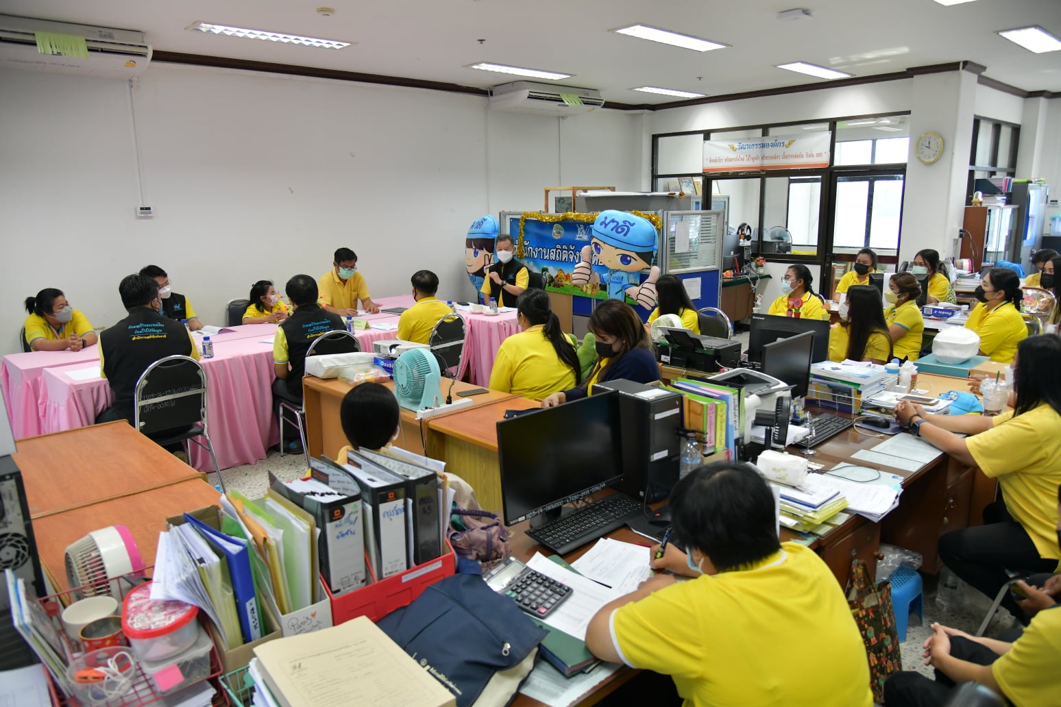 ลงพื้นที่ตรวจราชการจังหวัดอ่างทอง