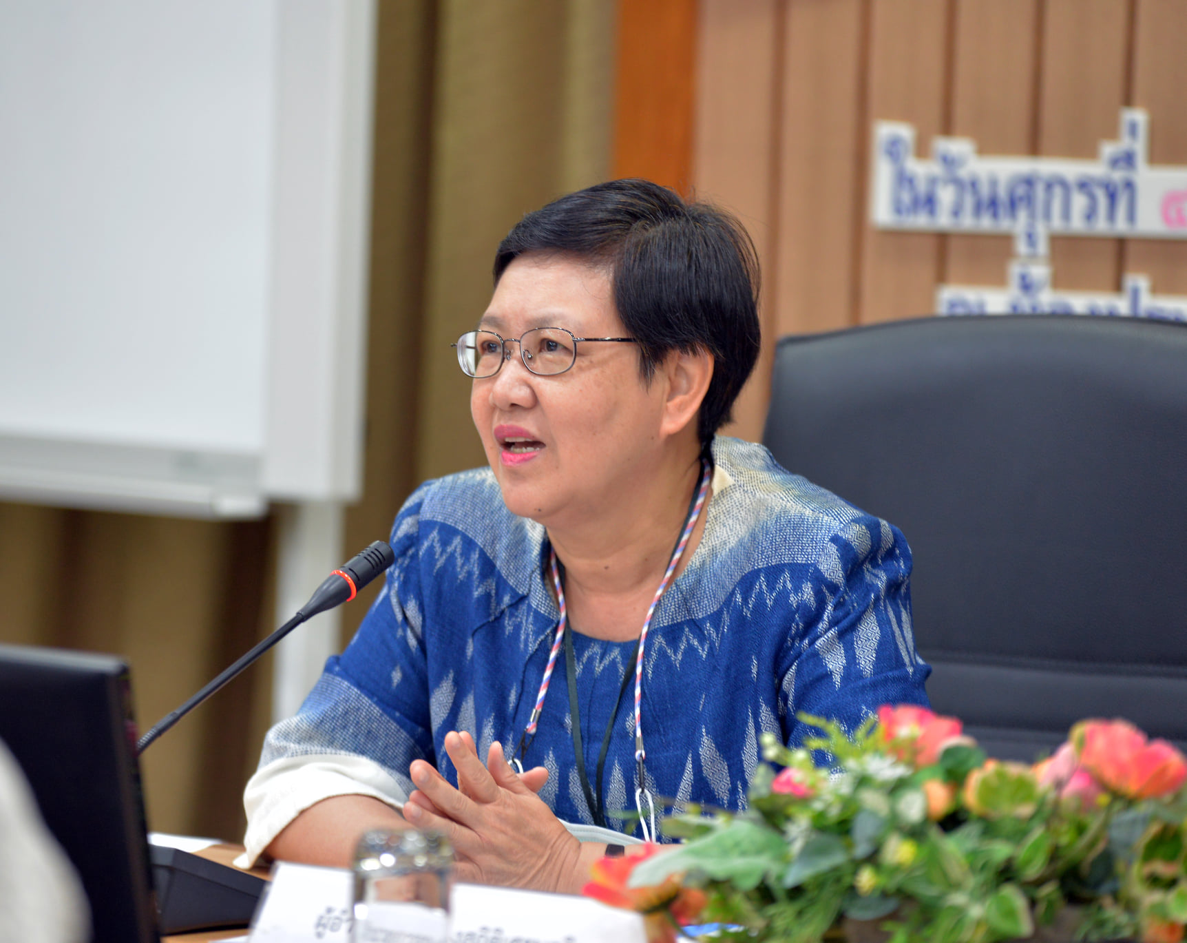 การประชุมปฐมนิเทศลูกจ้างชั่วคราวโครงการสำมะโนธุรกิจและอุตสาหกรรม พ.ศ. 2565 ​
