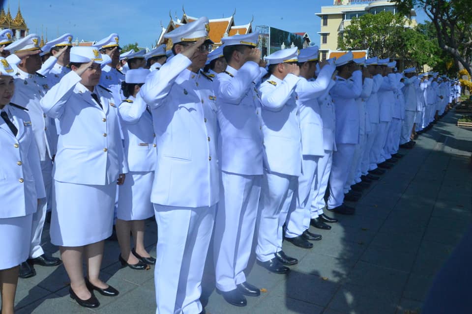 สสช. ร่วมเฝ้าทูลละอองธุลีพระบาท