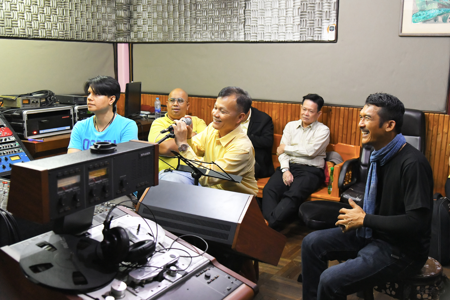 บันทึกเสียงจัดทำสื่อประชาสัมพันธ์
