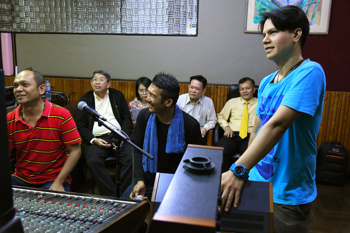 บันทึกเสียงจัดทำสื่อประชาสัมพันธ์