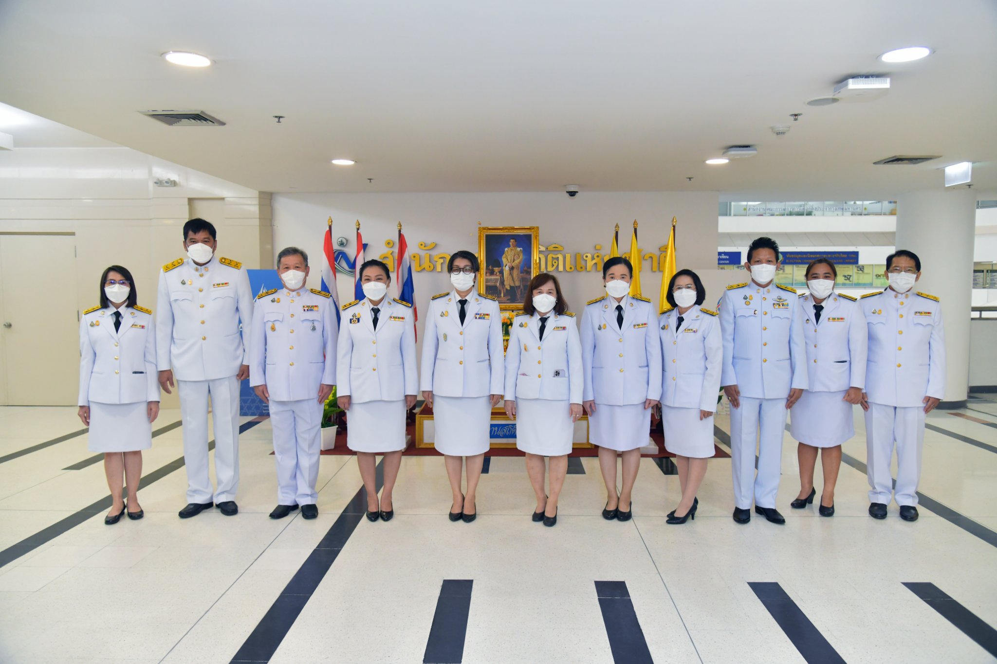 สำนักงานสถิติแห่งชาติ ร่วมพิธีถวายสัตย์ปฏิญาณเพื่อเป็นข้าราชการที่ดี