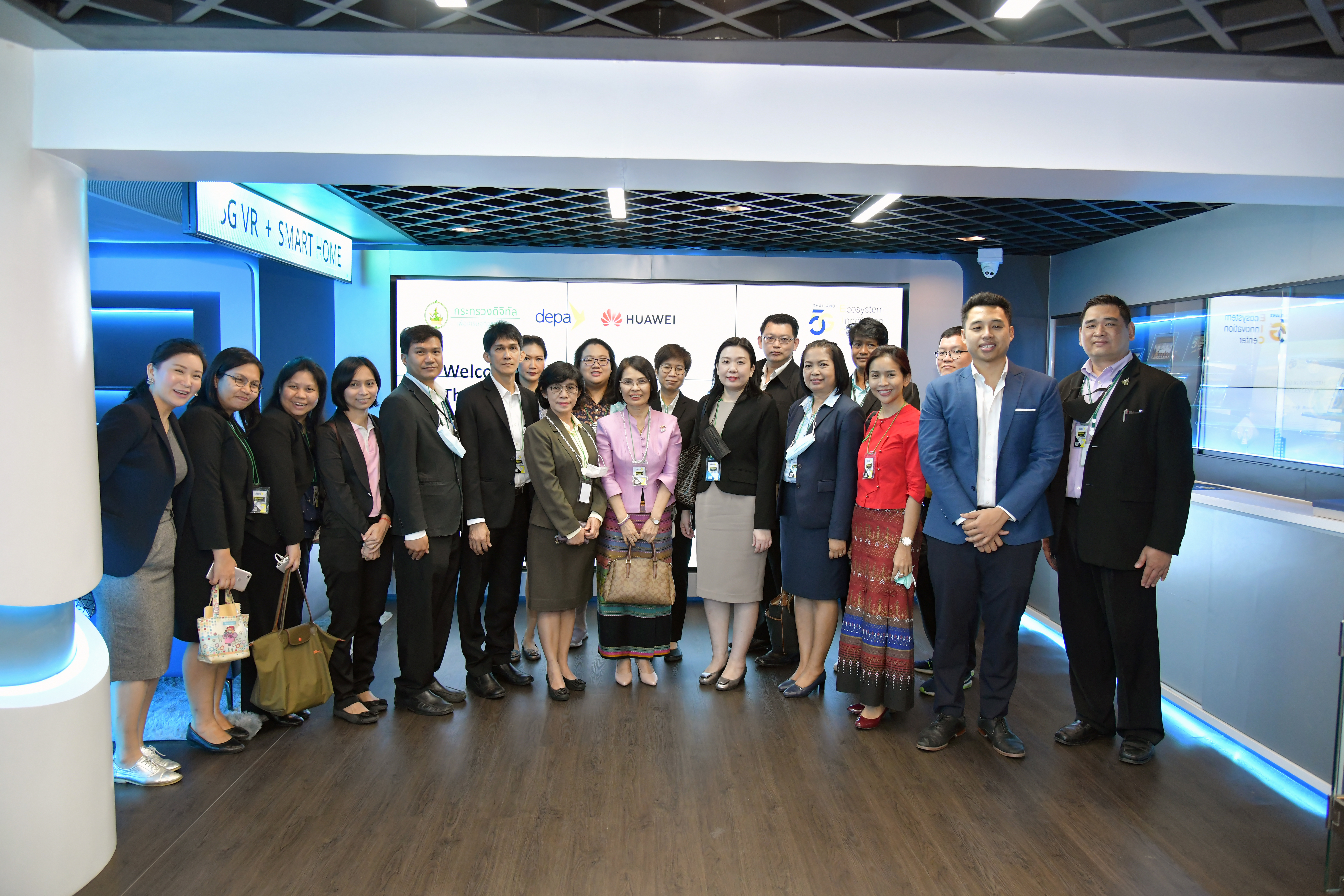 เยี่ยมชมศูนย์ Thailand 5G Ecosystem Innovation Center (EIC)​