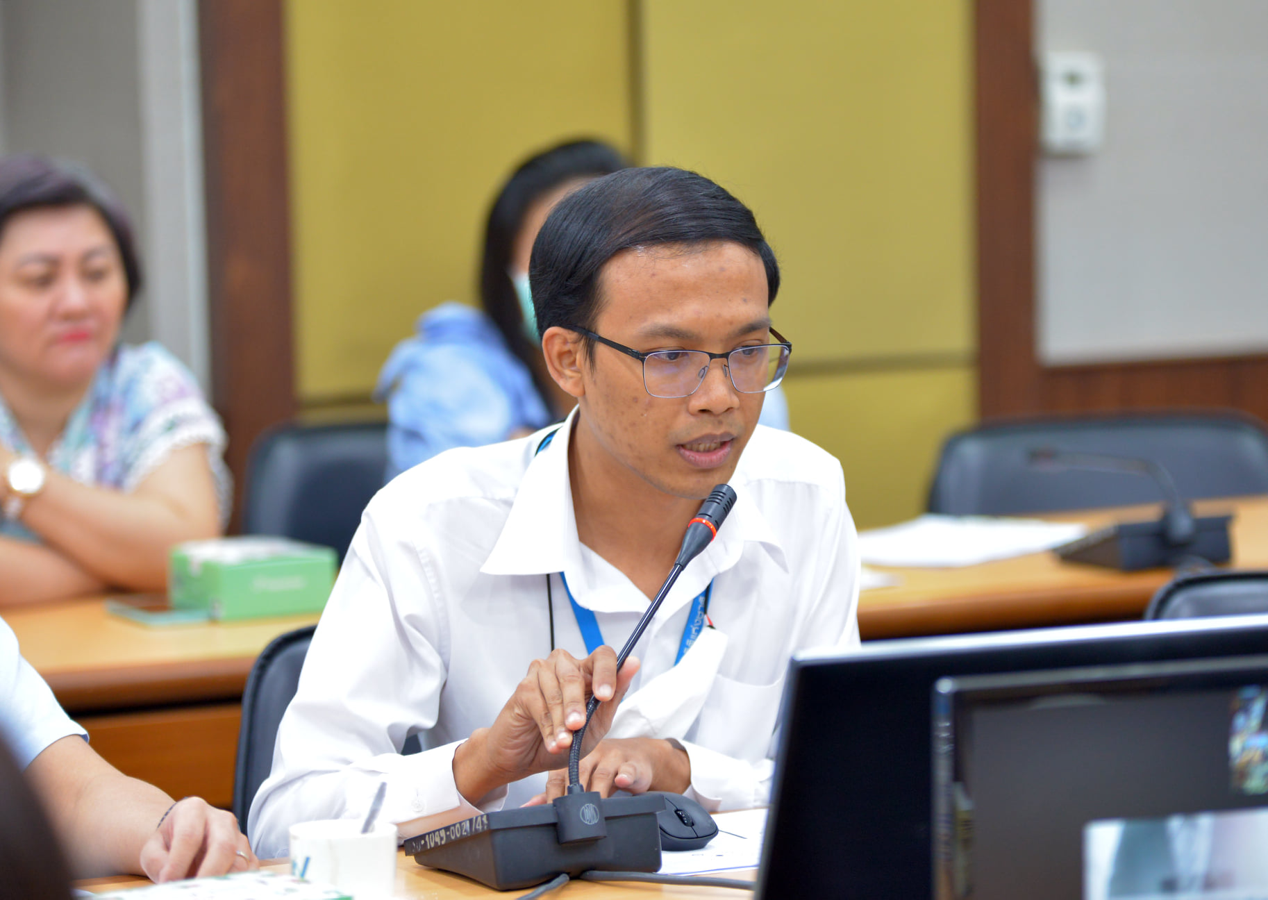 การประชุมปฐมนิเทศลูกจ้างชั่วคราวโครงการสำมะโนธุรกิจและอุตสาหกรรม พ.ศ. 2565 ​