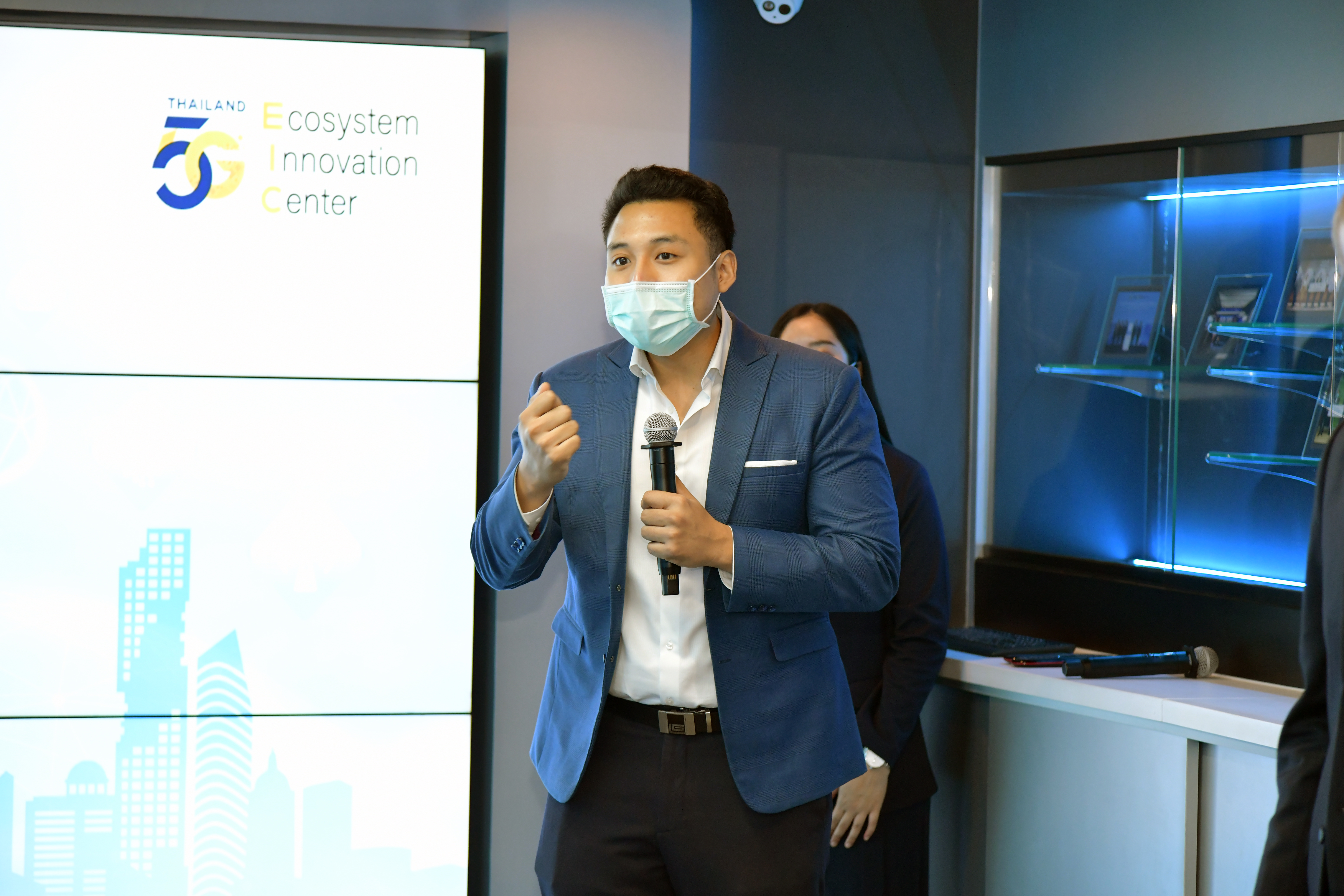 เยี่ยมชมศูนย์ Thailand 5G Ecosystem Innovation Center (EIC)​
