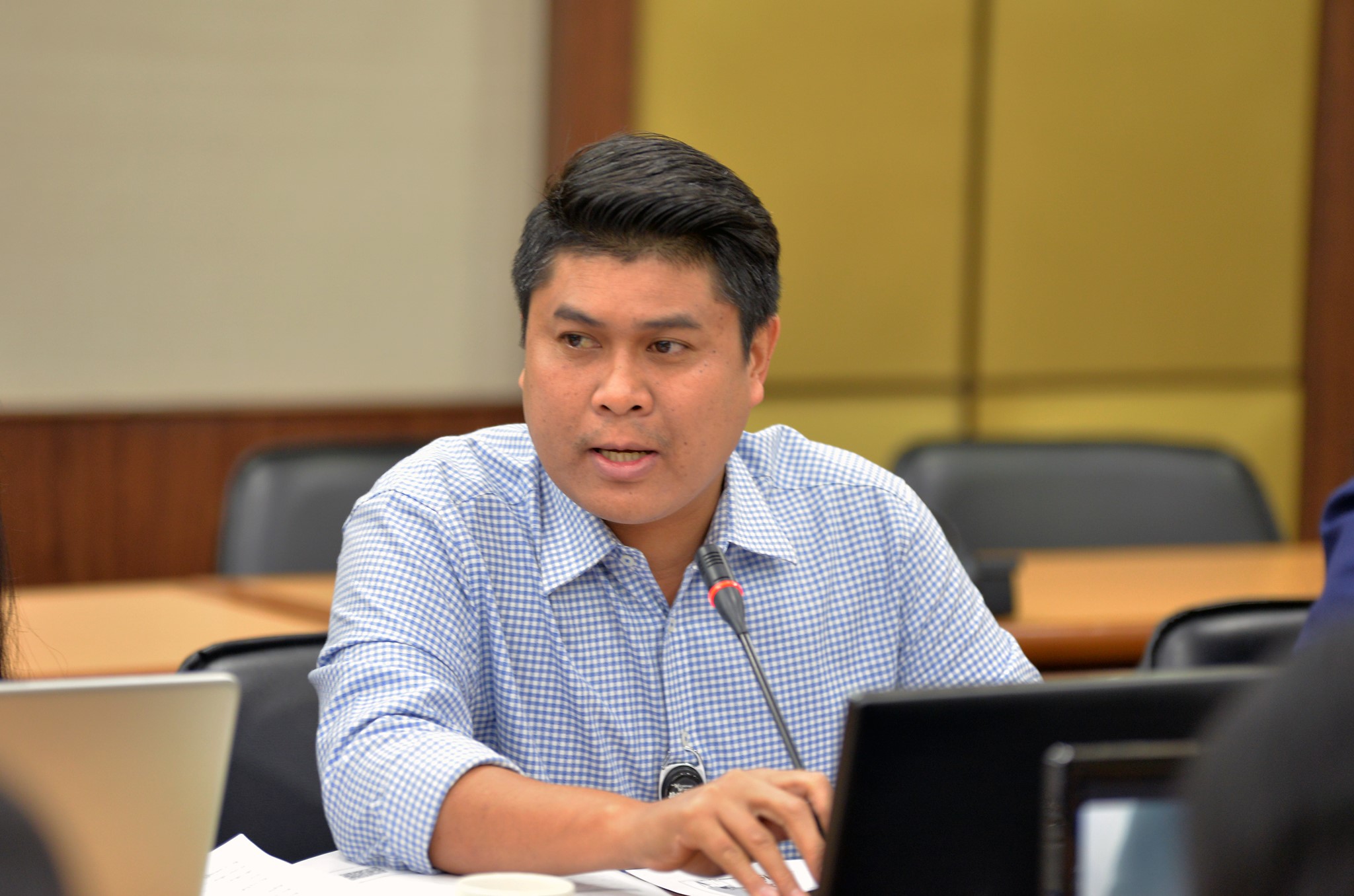การประชุมปฐมนิเทศลูกจ้างชั่วคราวโครงการสำมะโนธุรกิจและอุตสาหกรรม พ.ศ. 2565 ​