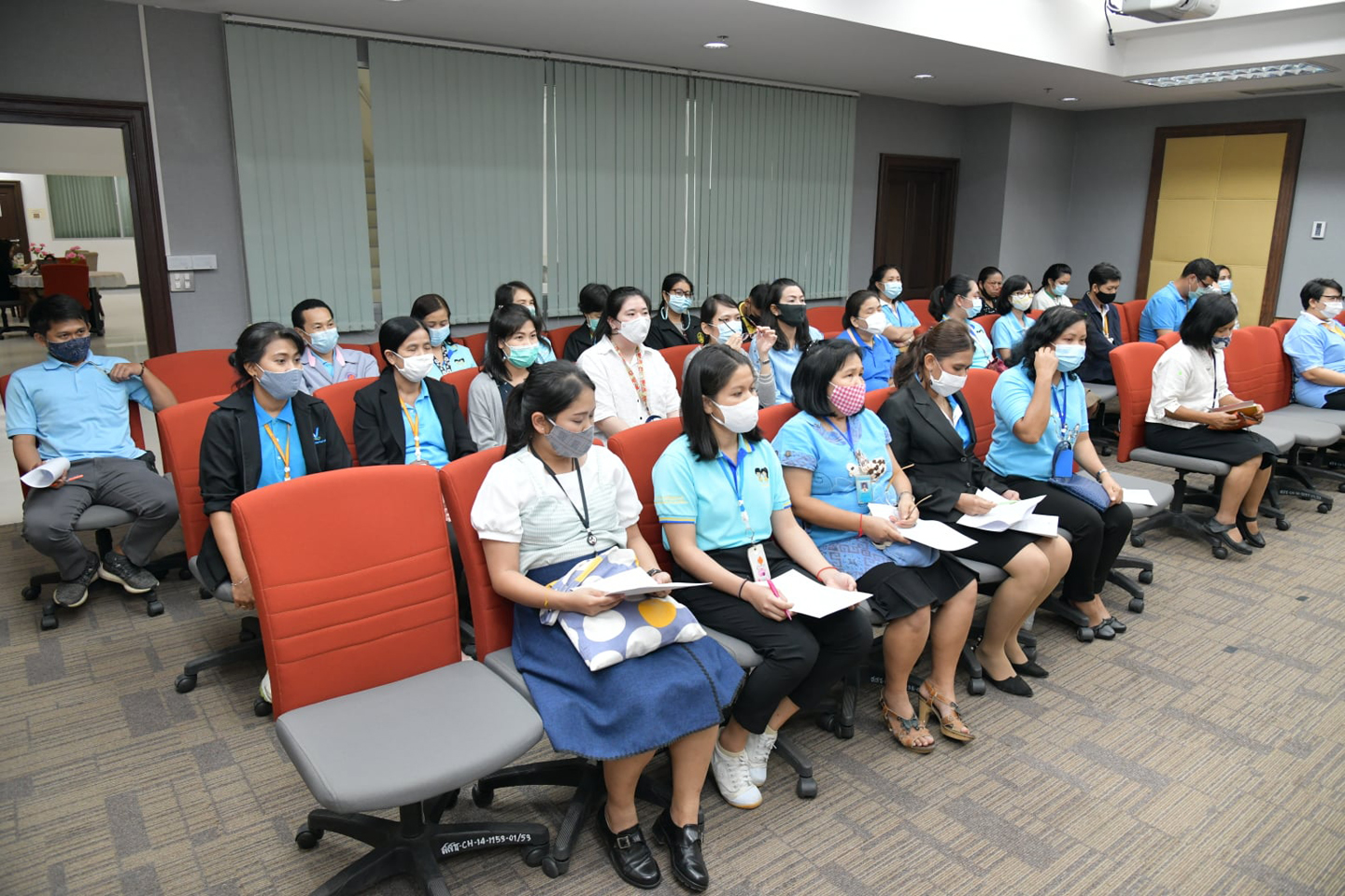 อบรมการส่งเสริมคุณธรรม จริยธรรม