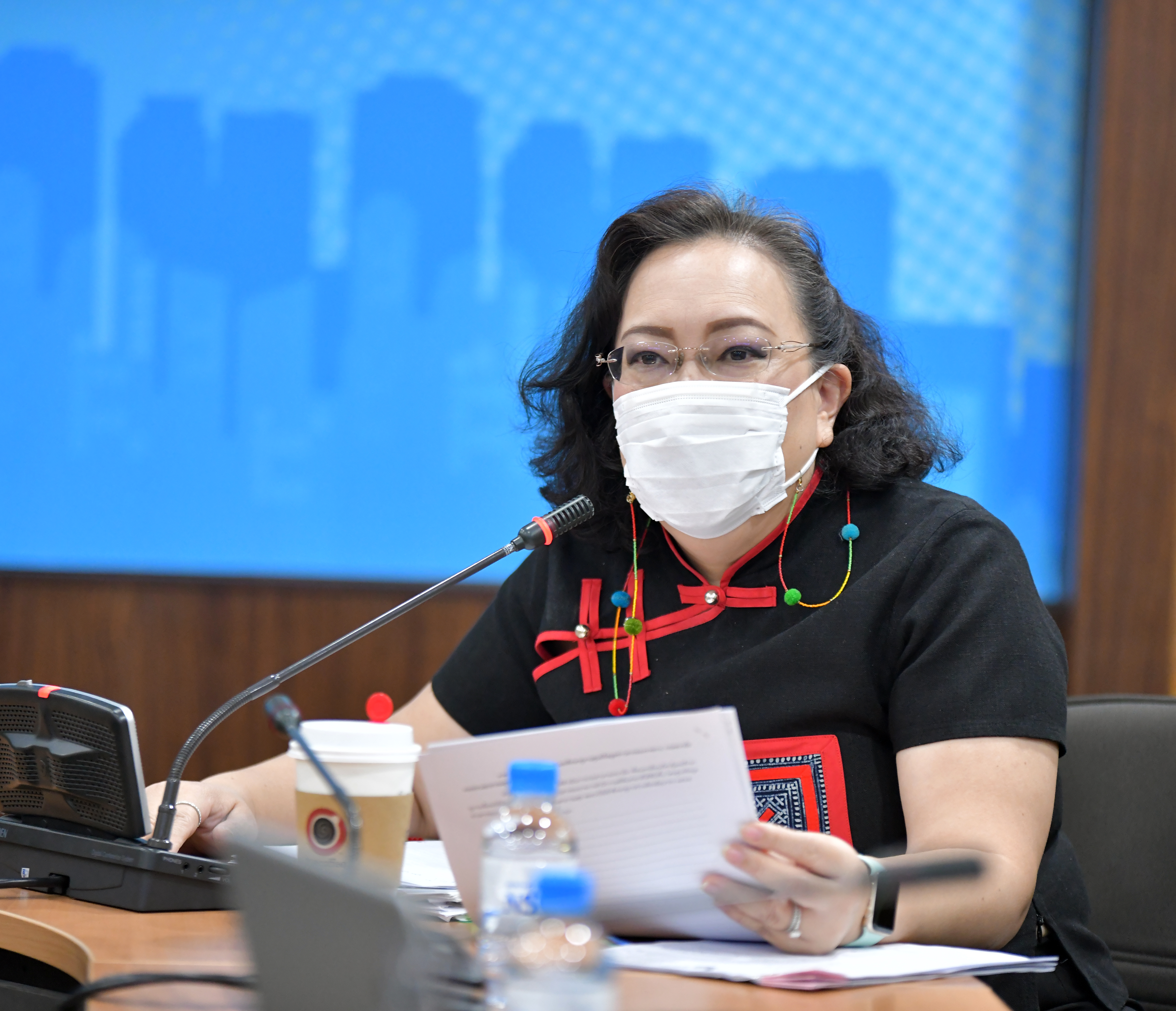 การประชุมคณะกรรมการบริหารข้อมูลข่าวสารของราชการในสำนักงานสถิติแห่งชาติ ครั้งที่ 1/2565