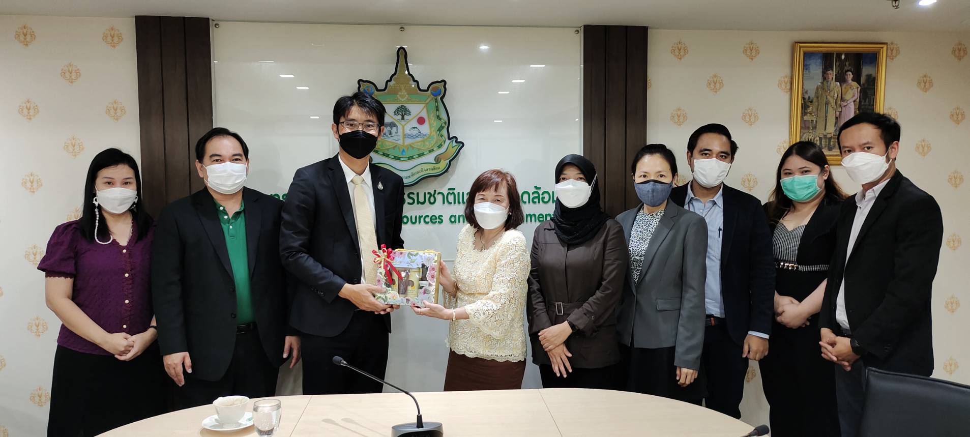 หารือเตรียมการประชุมคณะอนุกรรมการสถิติด้านทรัพยากรธรรมชาติและสิ่งแวดล้อม ครั้งที่ 1/2565