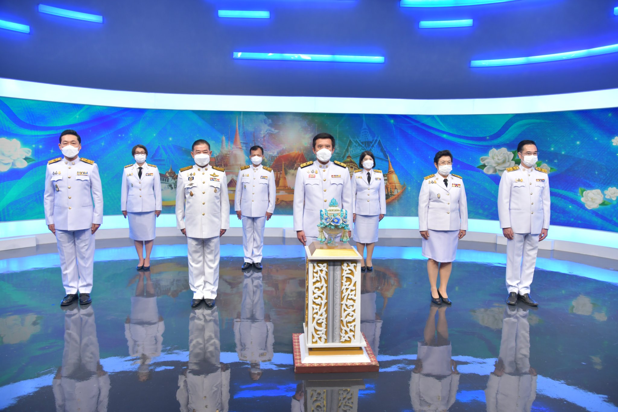 กระทรวงดีอีเอสร่วมบันทึกเทปถวายพระพร