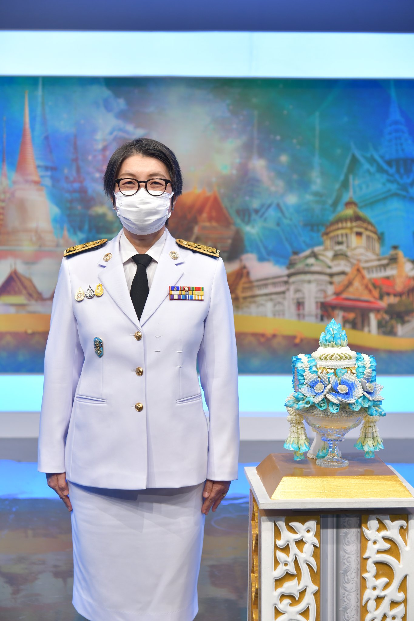 กระทรวงดีอีเอสร่วมบันทึกเทปถวายพระพร