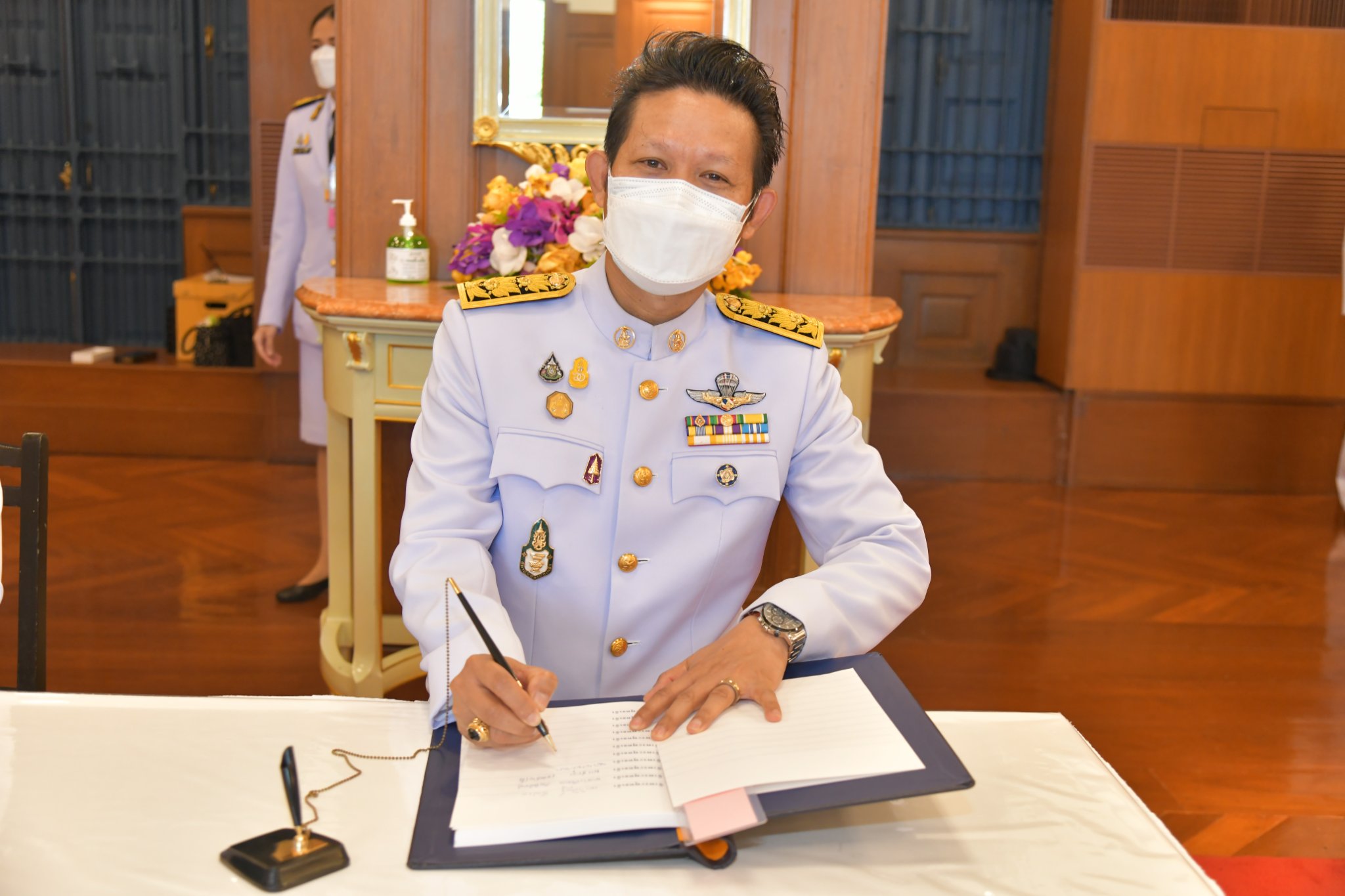 สำนักงานสถิติแห่งชาติร่วมพิธีลงนามถวายพระพร
