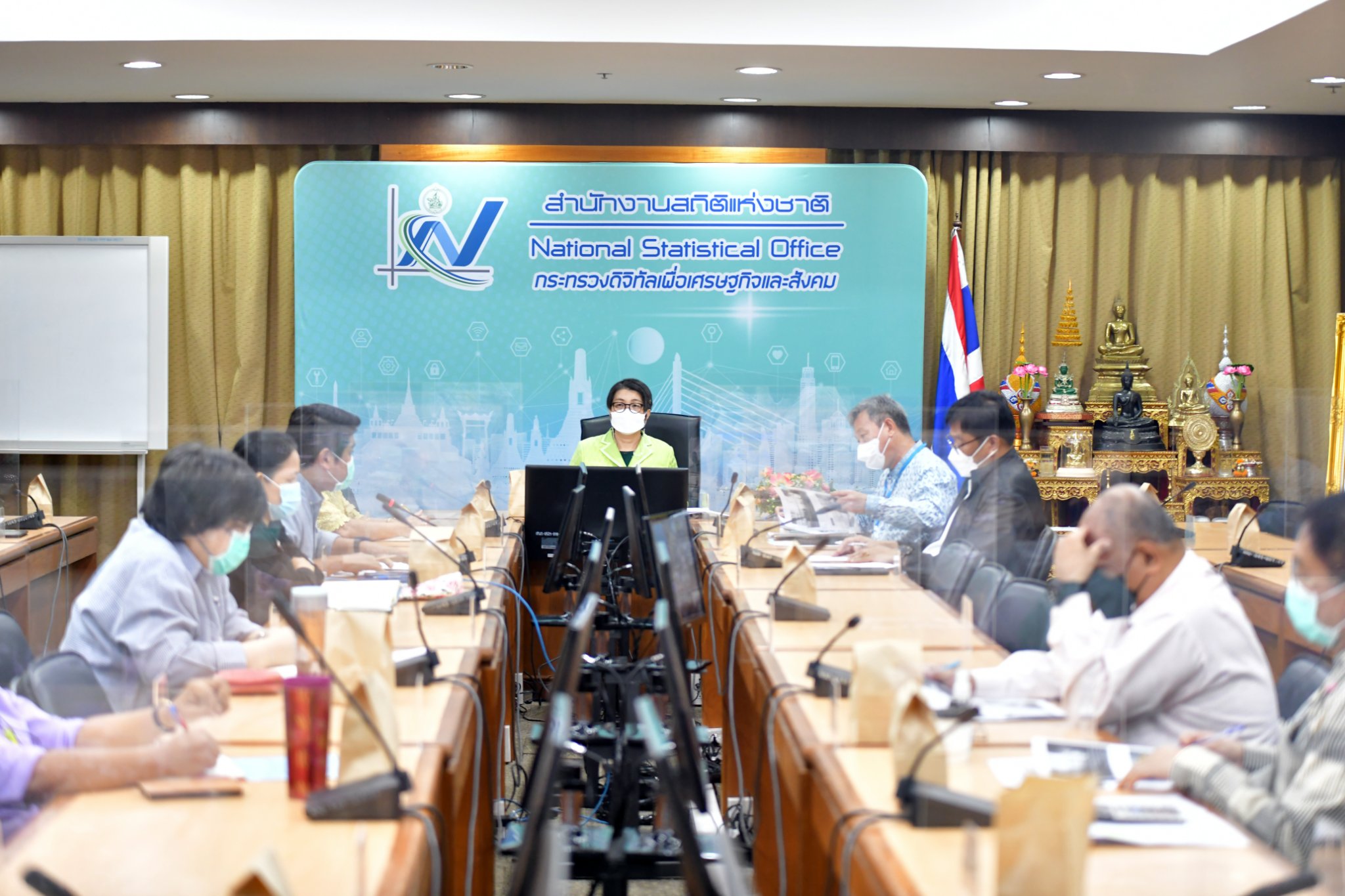 ประชุมแผนการดำเนินงานระหว่างสำนักงานสถิติแห่งชาติกับสำนักงานสถิติจังหวัด ครั้งที่ 6/2565