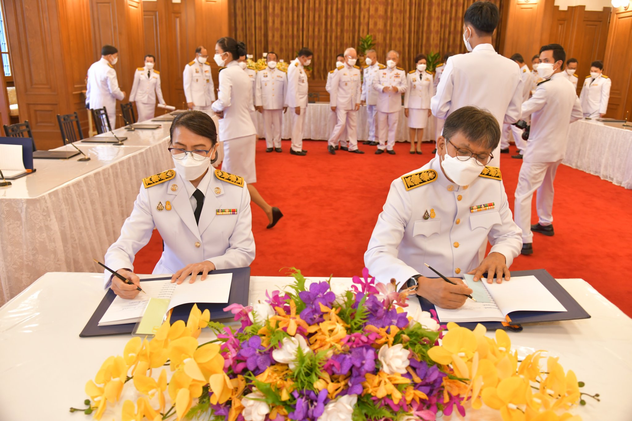 สำนักงานสถิติแห่งชาติร่วมพิธีลงนามถวายพระพร