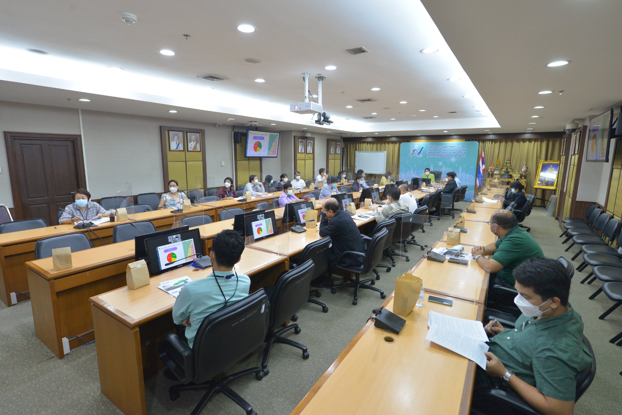 ประชุมแผนการดำเนินงานระหว่างสำนักงานสถิติแห่งชาติกับสำนักงานสถิติจังหวัด ครั้งที่ 6/2565