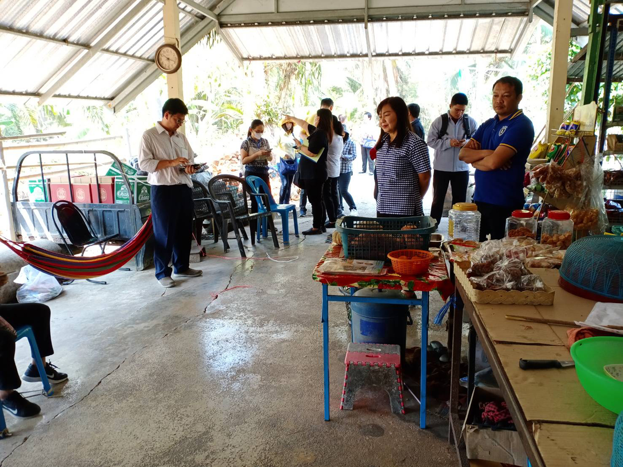 อบรมผู้ปฏิบัติงานสนามโครงการการสำรวจเพื่อทวนสอบข้อมูล ผู้ถือครองทำการเกษตร (ฐานข้อมูลต้นแบบ)