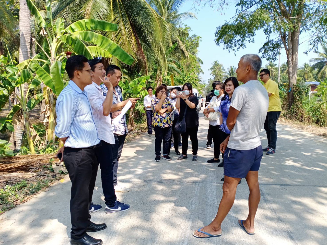 อบรมผู้ปฏิบัติงานสนามโครงการการสำรวจเพื่อทวนสอบข้อมูล ผู้ถือครองทำการเกษตร (ฐานข้อมูลต้นแบบ)