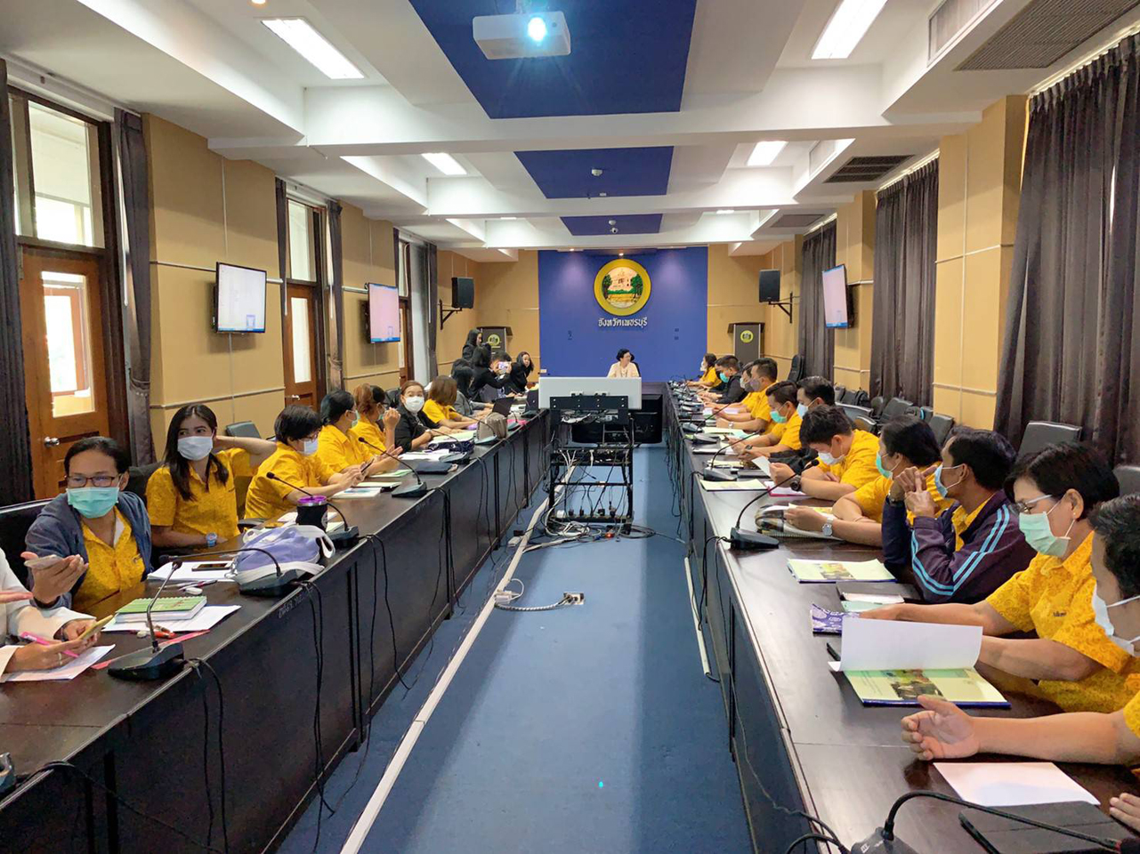 อบรมผู้ปฏิบัติงานสนามโครงการการสำรวจเพื่อทวนสอบข้อมูล ผู้ถือครองทำการเกษตร (ฐานข้อมูลต้นแบบ)