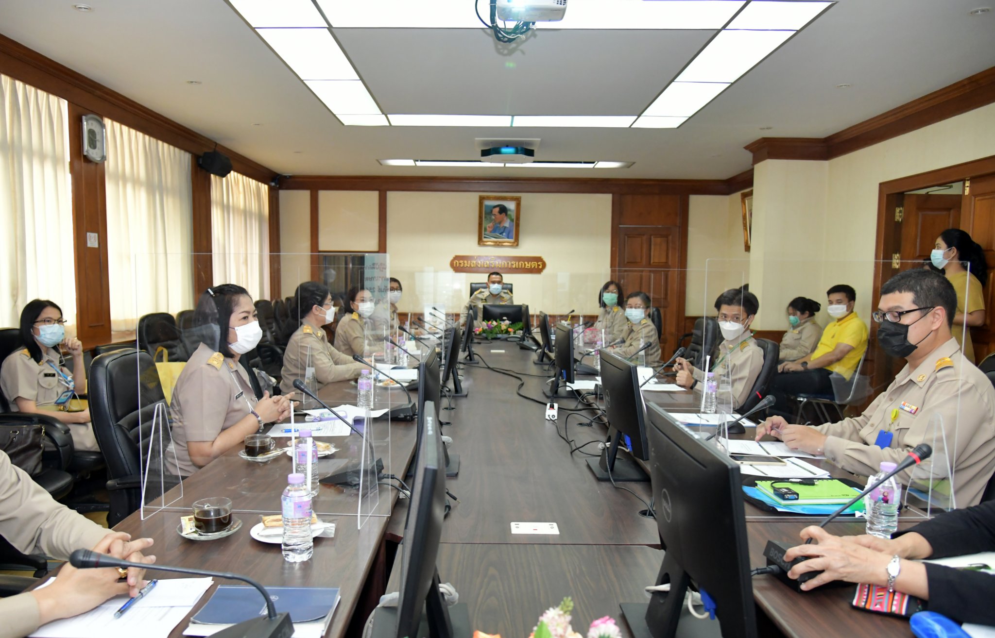การประชุมเพื่อขอหารือแนวทางการจัดทำสำมะโนการเกษตร พ.ศ. 2566