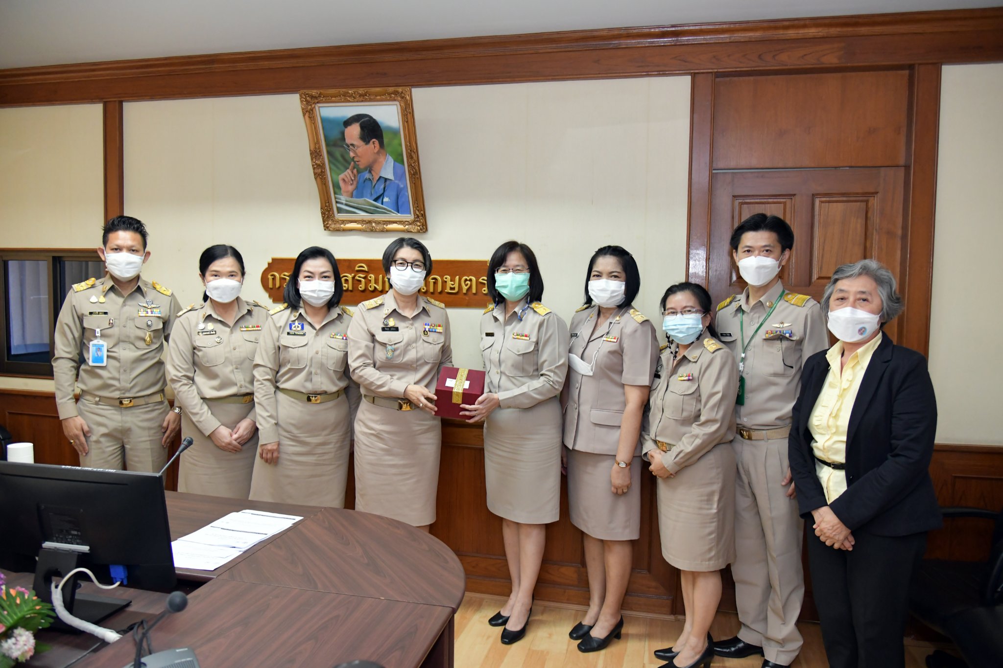 การประชุมเพื่อขอหารือแนวทางการจัดทำสำมะโนการเกษตร พ.ศ. 2566