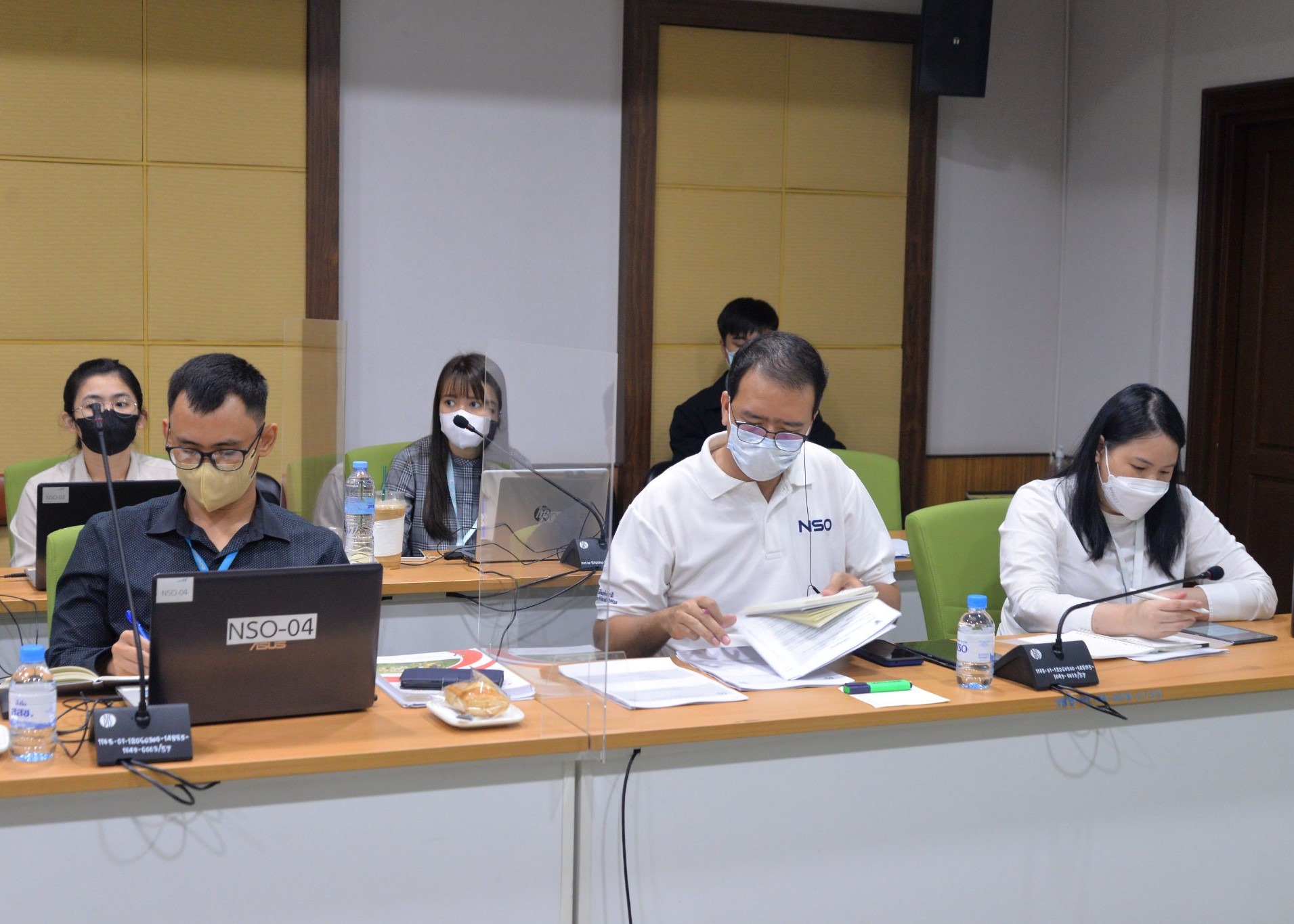 ประชุมถอดบทเรียนจากสำมะโนทดลอง โครงการสำมะโนการเกษตร พ.ศ. 2565             วันที่ 28 กันยายน 2565 นายพินิจ กัลยาณมณีกร รองผู้อำนวยการสำนักงานสถิติแห่งชาติ เป็นประธานเปิดการประชุมถอดบทเรียนจากสำมะโนทดล