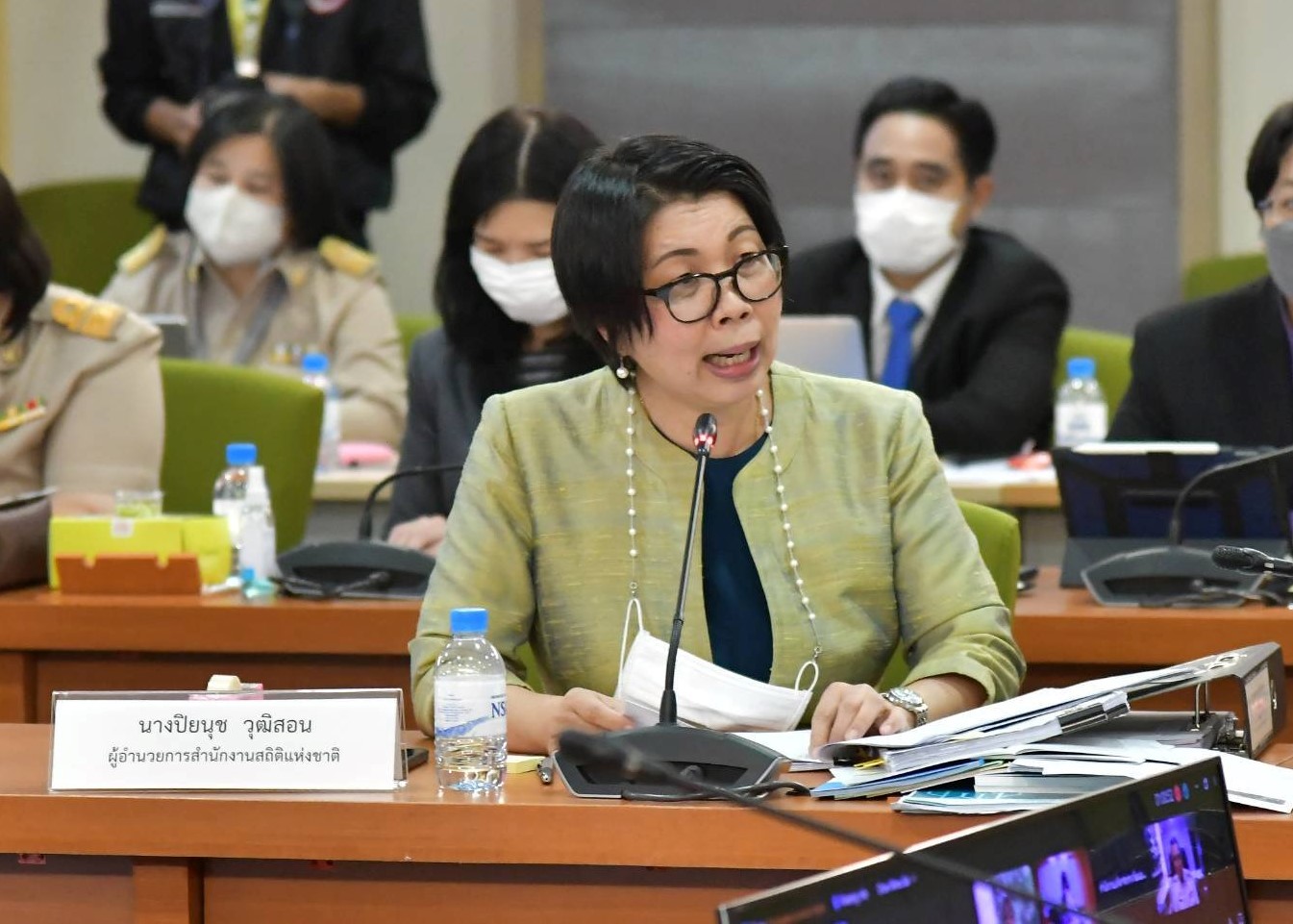 การประชุมคณะกรรมการสถิติประเทศไทย ครั้งที่ 1/2565 