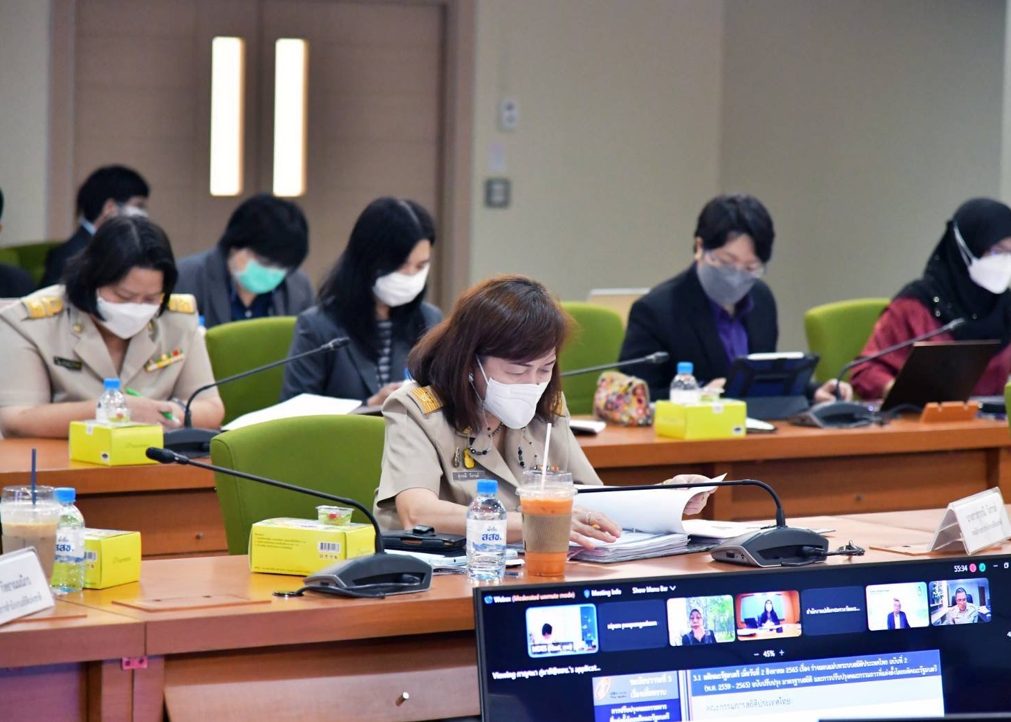 การประชุมคณะกรรมการสถิติประเทศไทย ครั้งที่ 1/2565 