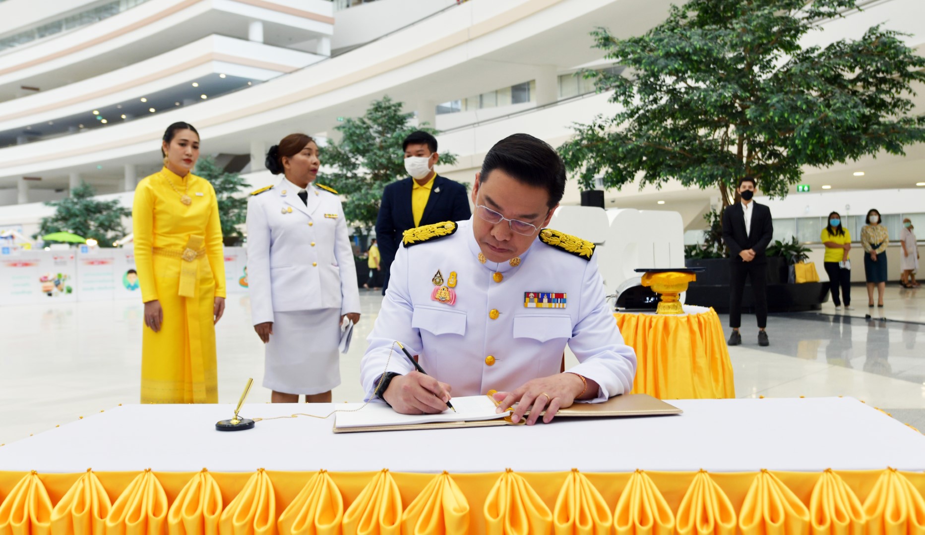 พิธีถวายสัตย์ปฏิญาณการเป็นข้าราชการ พนักงานที่ดีและพลังของแผ่นดิน ประจำปี ๒๕๖๓