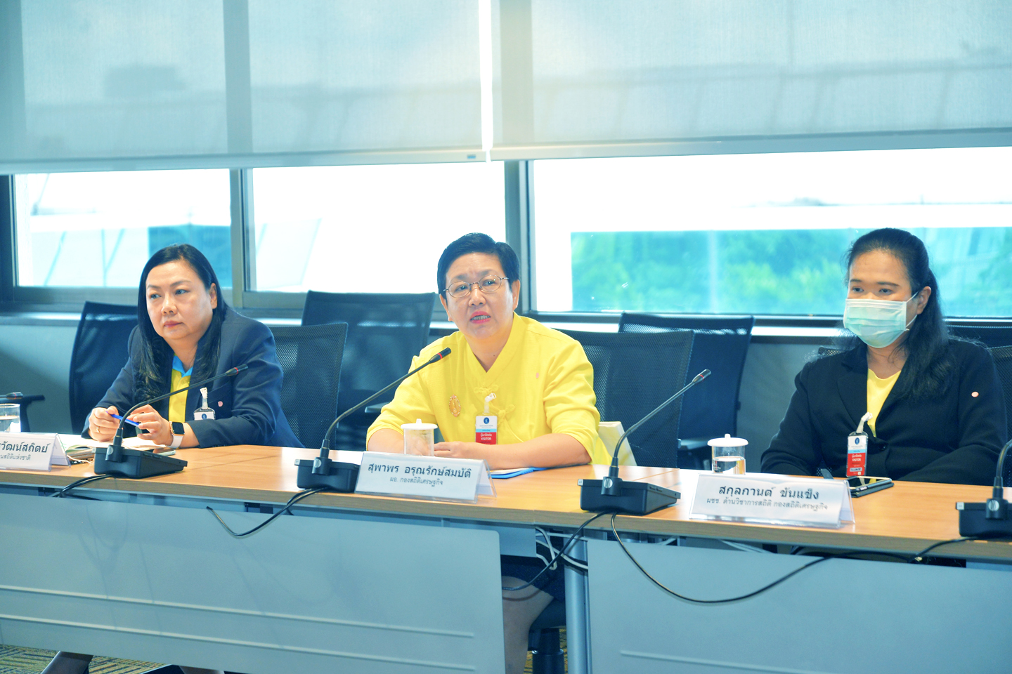 ประชุมหารือการจัดทำบันทึกข้อตกลงความร่วมมือ (MOU) ระหว่างสำนักงานสถิติแห่งชาติ และ ธนาคารแห่งประเทศไทย