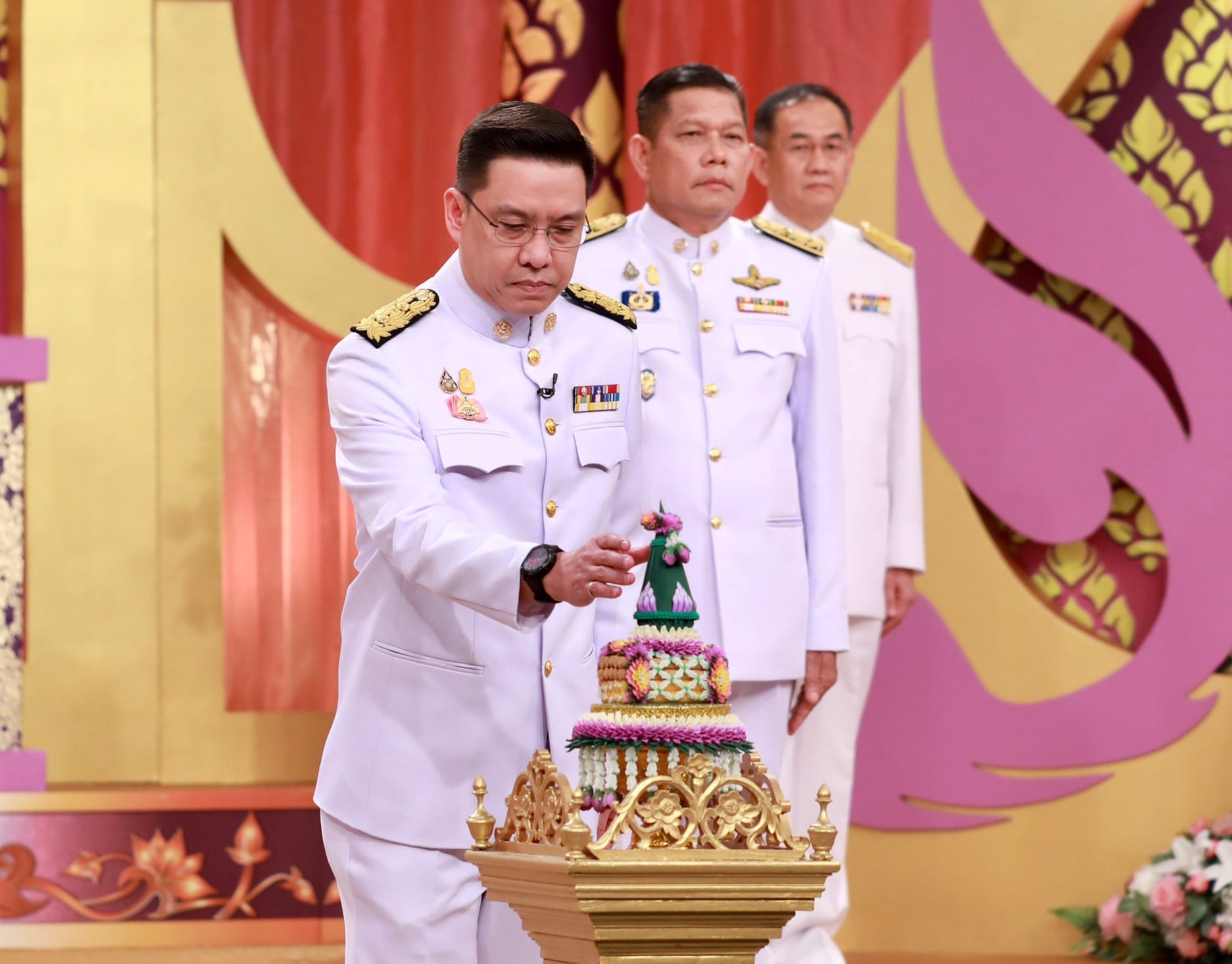 บันทึกเทปถวายพระพร
